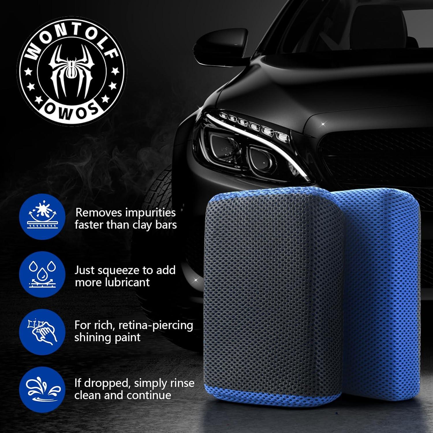 Kit de 2 Esponjas de Arcilla Stemni para Detallado de Autos