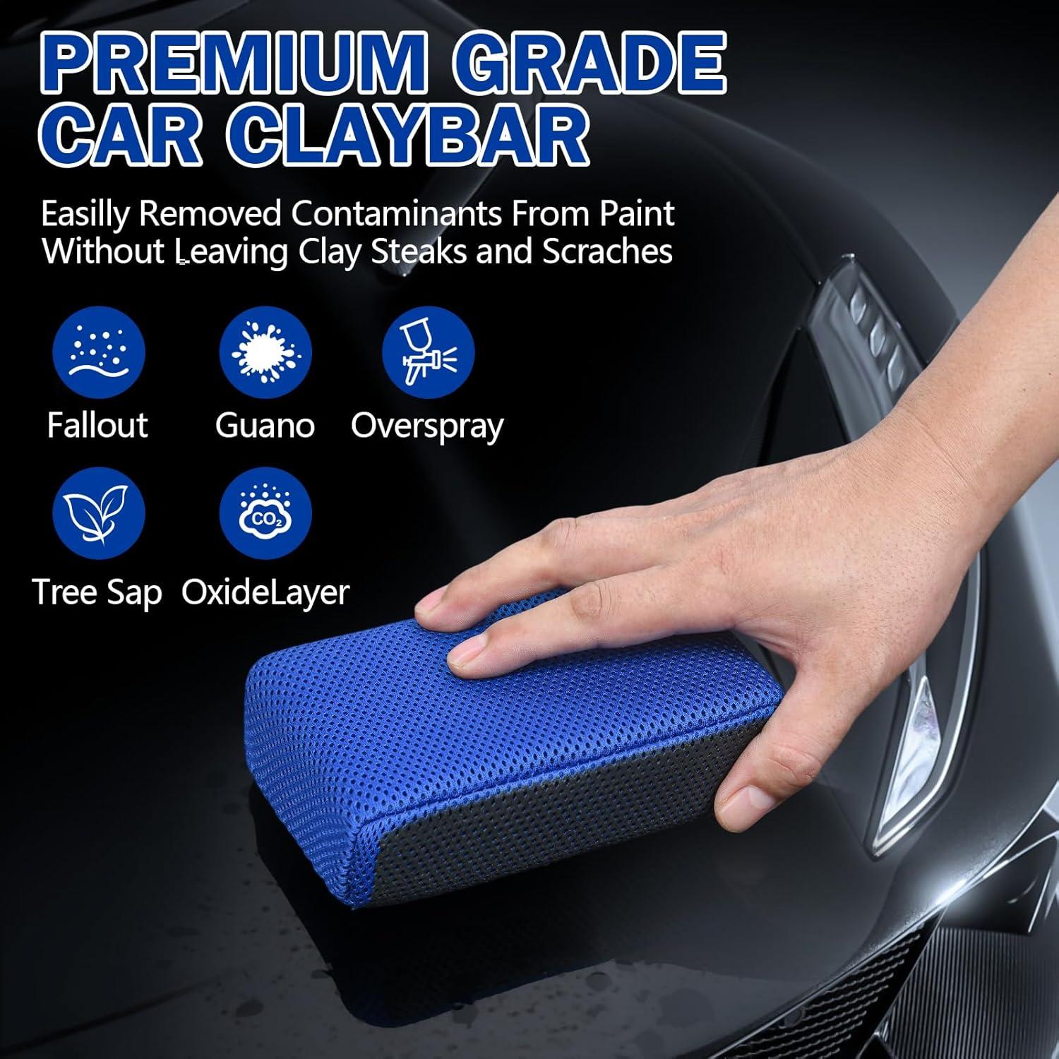 Kit de 2 Esponjas de Arcilla Stemni para Detallado de Autos