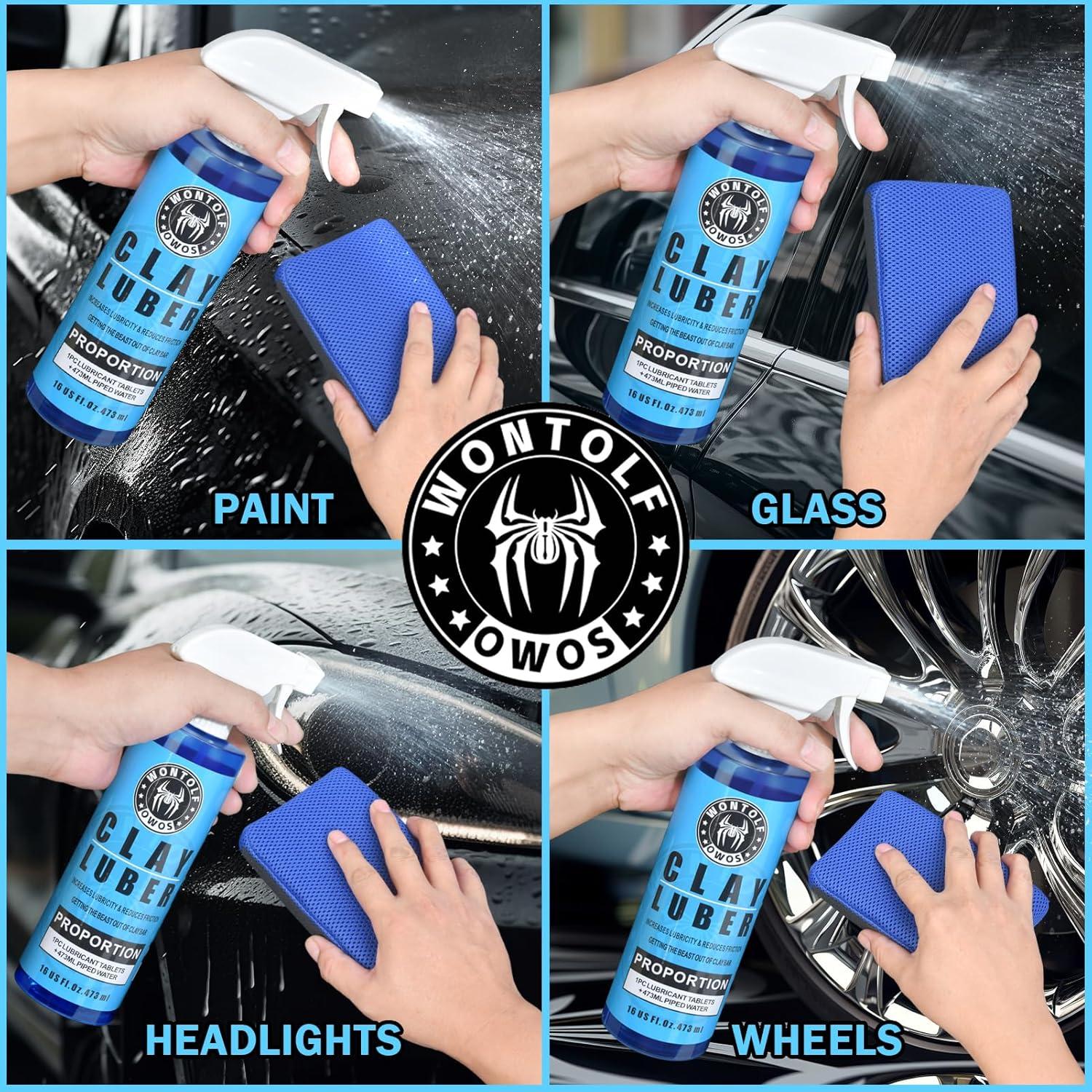 Kit de 2 Esponjas de Arcilla Stemni para Detallado de Autos