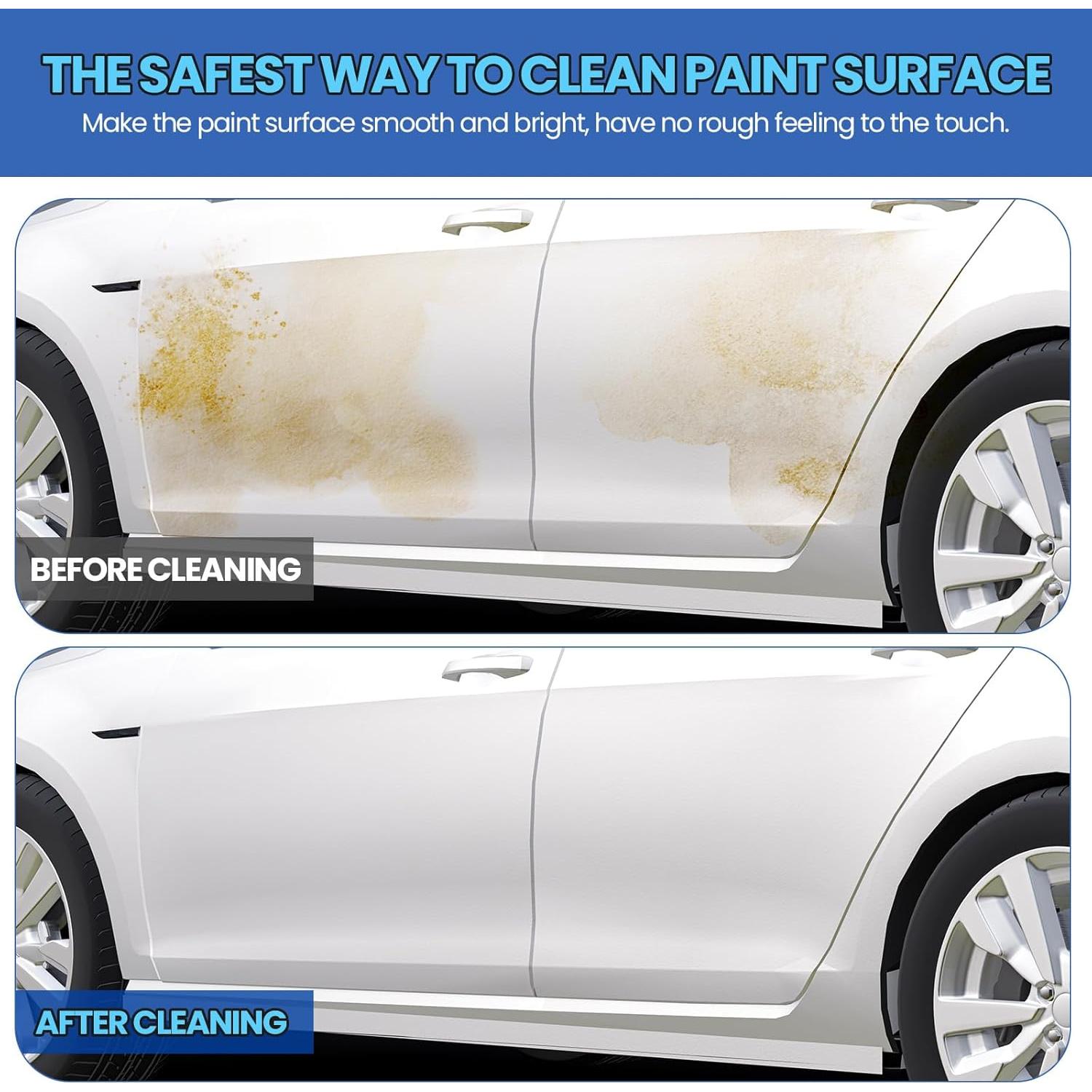 Kit de Detallado de Automóviles Aurelema 32 Pcs - 16 Barras de Arcilla y Lubricante