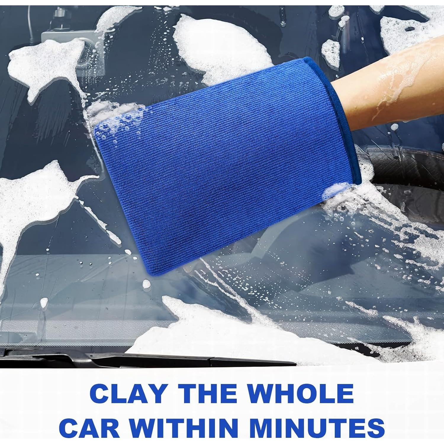 Mitts de Arcilla para Detallado de Autos TOLDATLI 2 Piezas