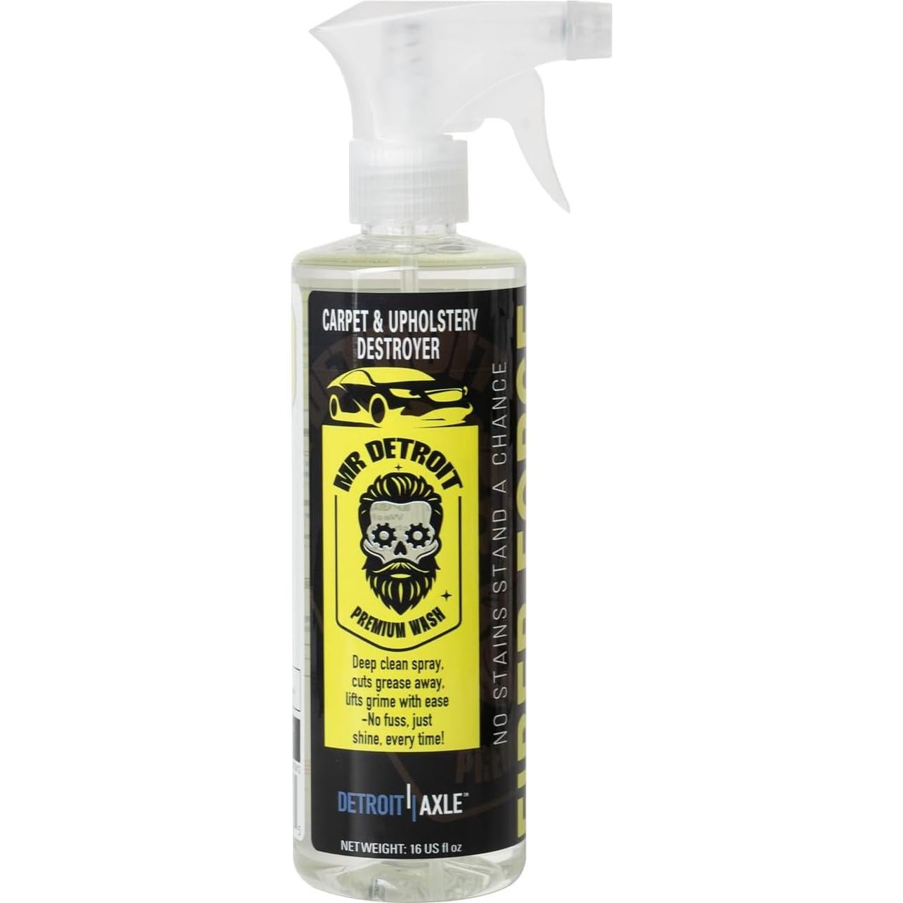 Kit de Lavado de Autos Mr. Detroit 4 Piezas - Limpiador y Toallas