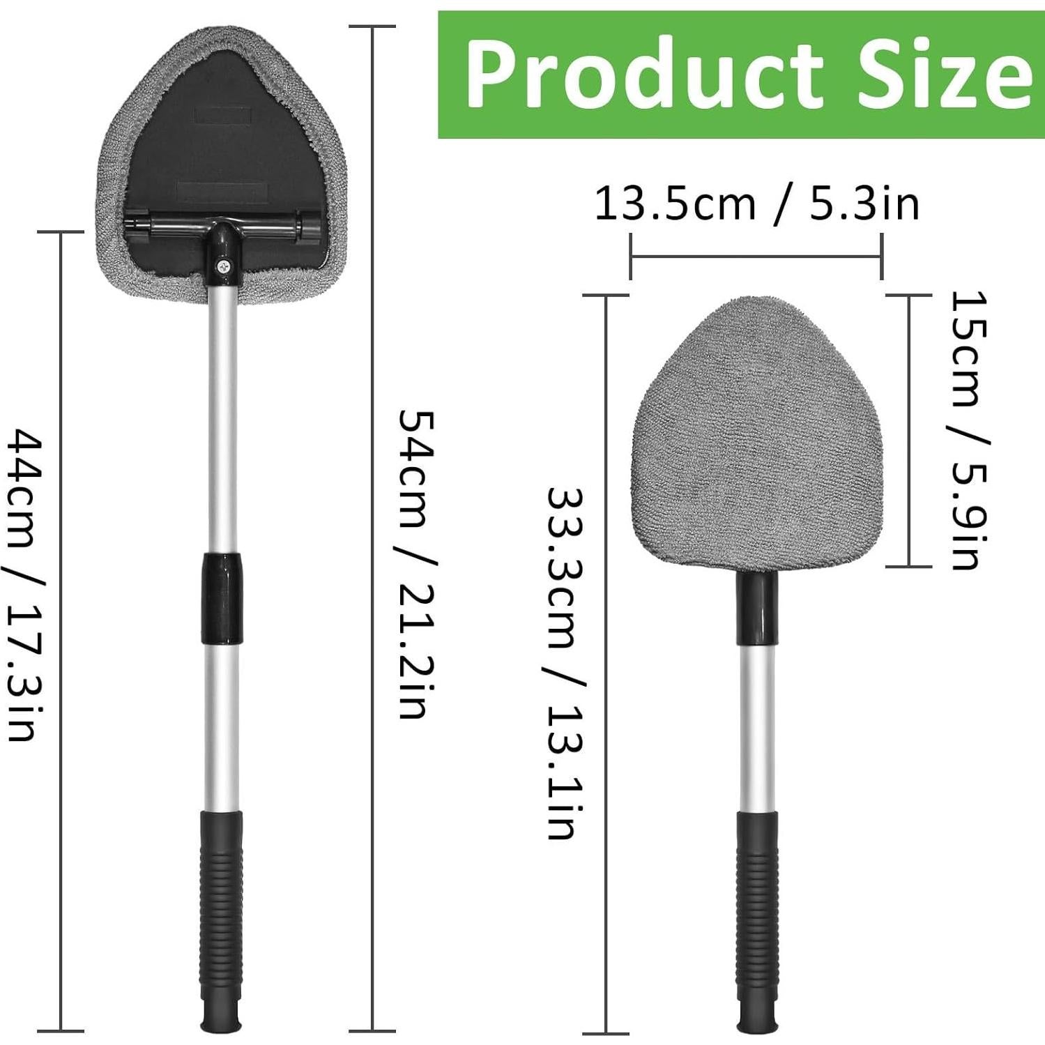 Kit de Limpieza de Ventanas de Coche Beieverluck 3 Piezas