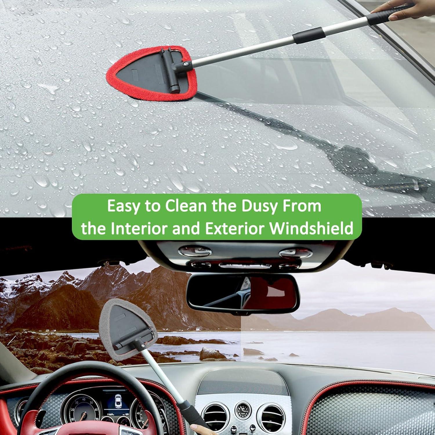 Kit de Limpieza de Ventanas de Coche Beieverluck 3 Piezas