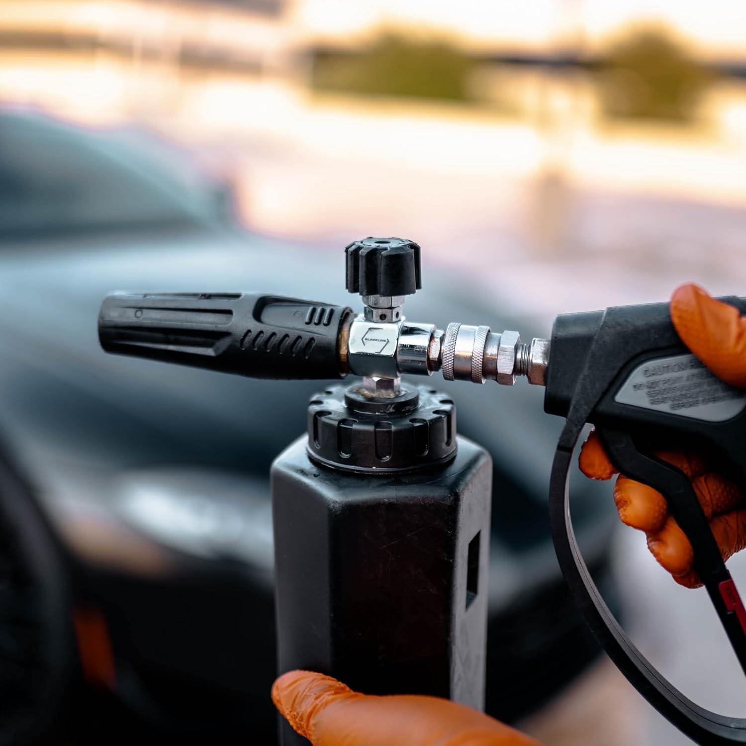 Cannon de Espuma Blackline HD 1L para Lavadoras de Presión