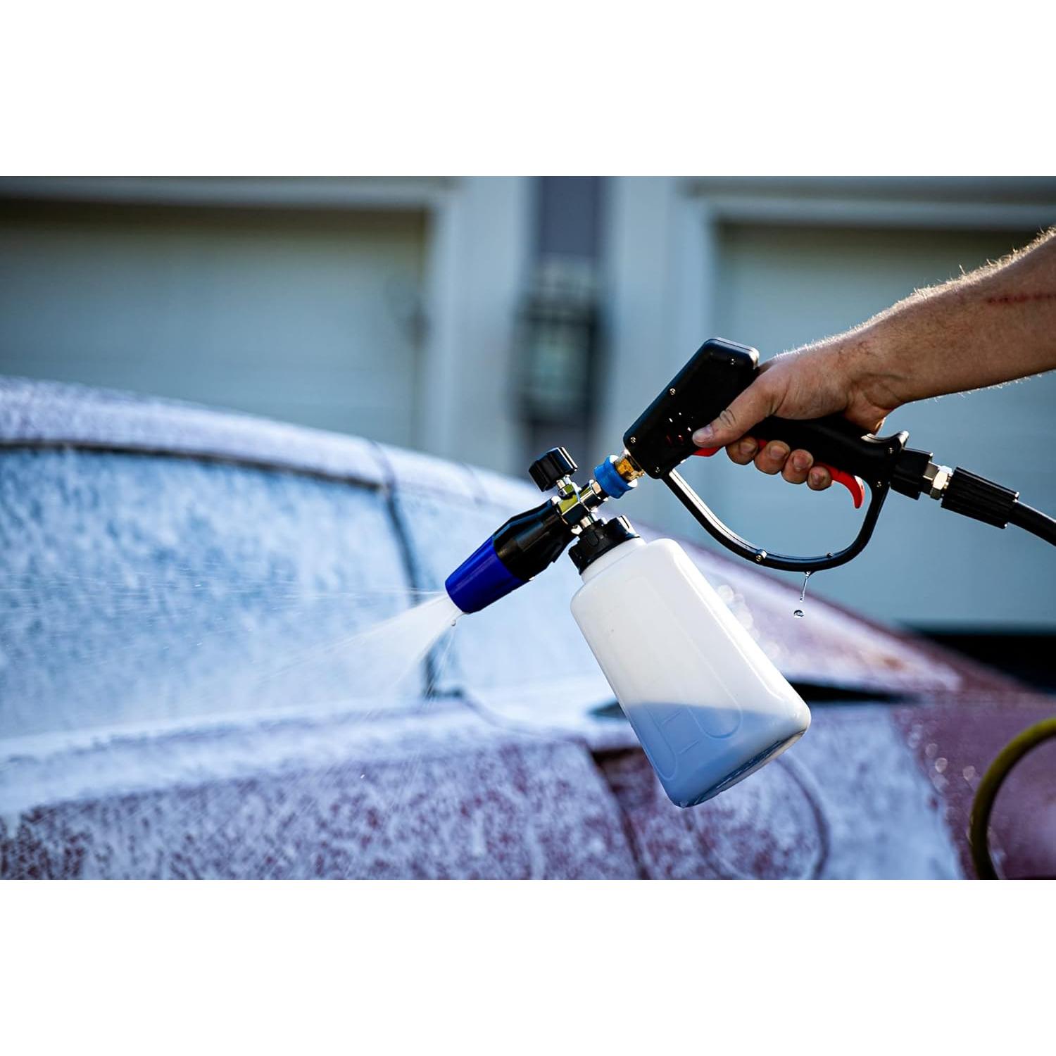 Cannon de Espuma 303 para Lavadora a Presión 2L Acero Inoxidable