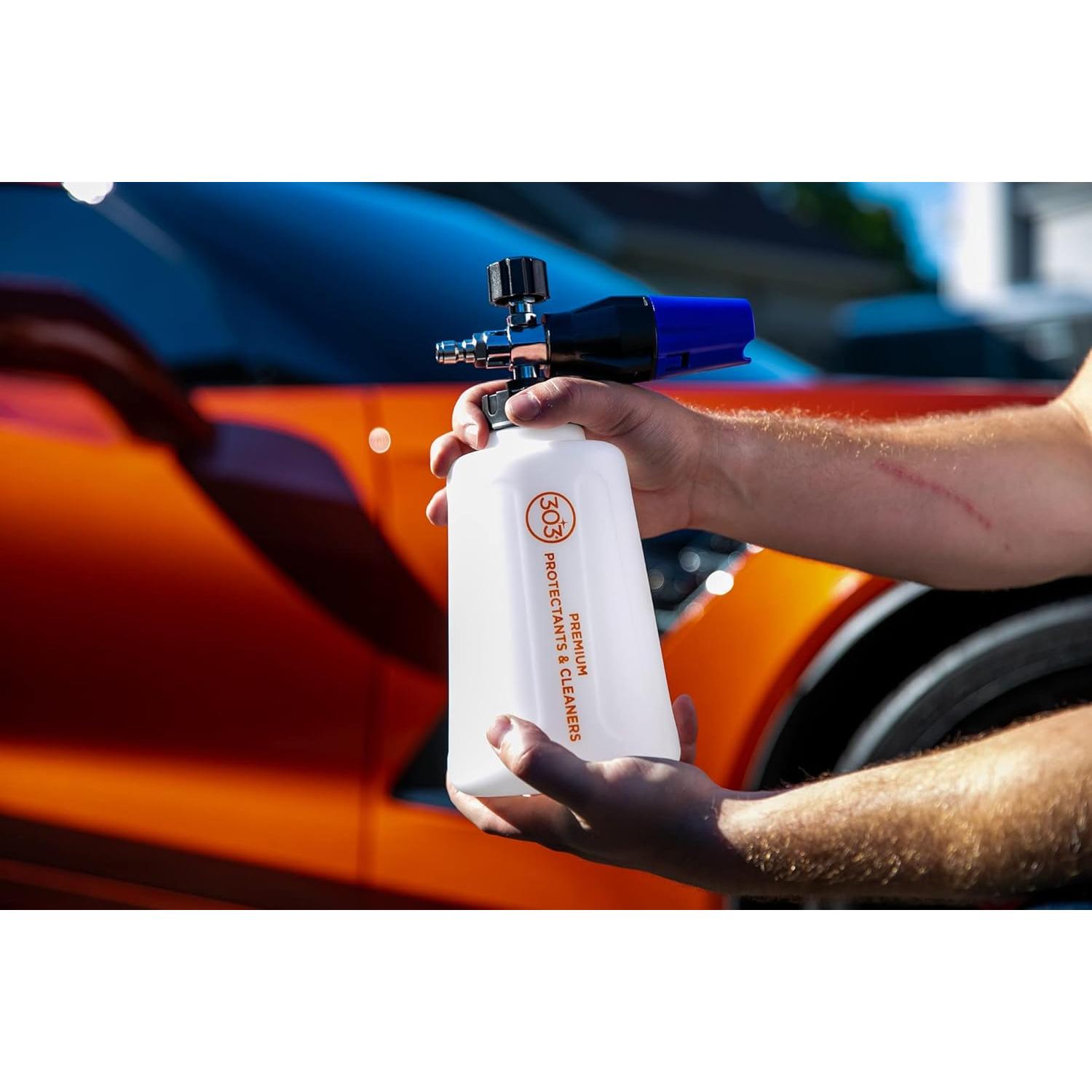 Cannon de Espuma 303 para Lavadora a Presión 2L Acero Inoxidable