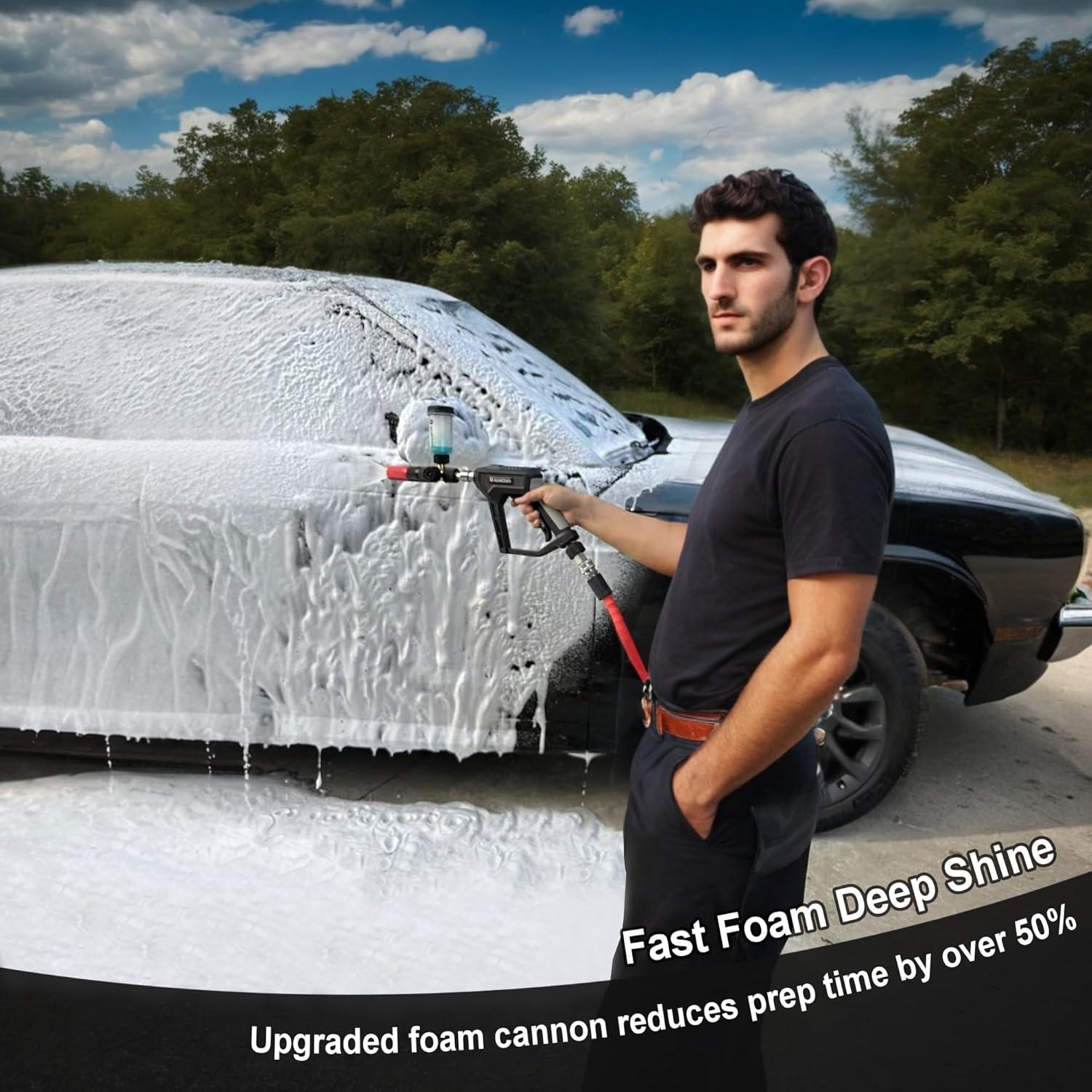 Cannon de Espuma Raincovo FCP03 para Lavadora a Presión 0.5kg