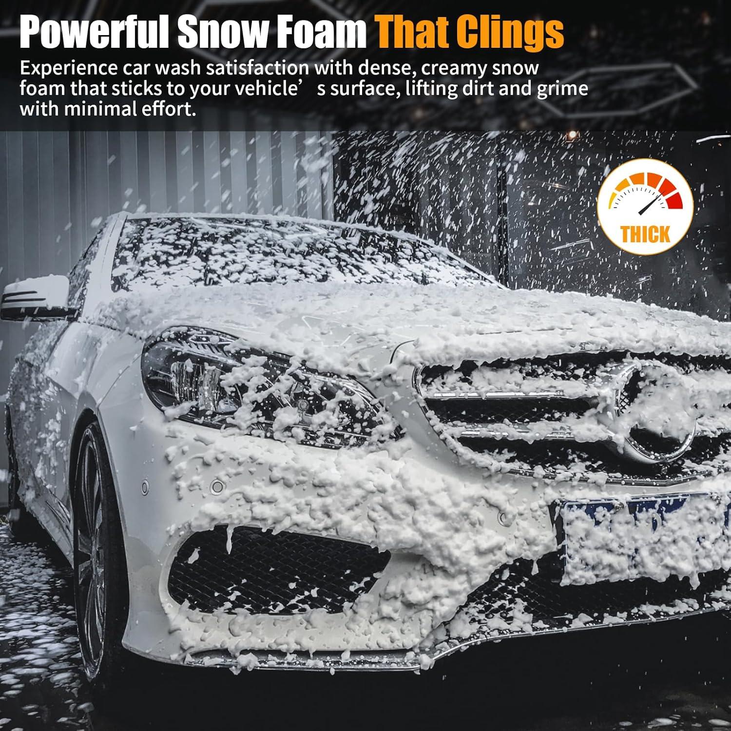 Cañón de Espuma ZGJZGJ 1L para Lavadora a Presión 4000 PSI