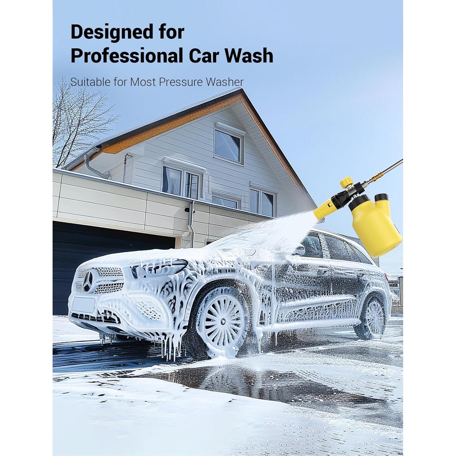 Cannon de Espuma AUTOWN FC-34Y 1L para Lavadora a Presión