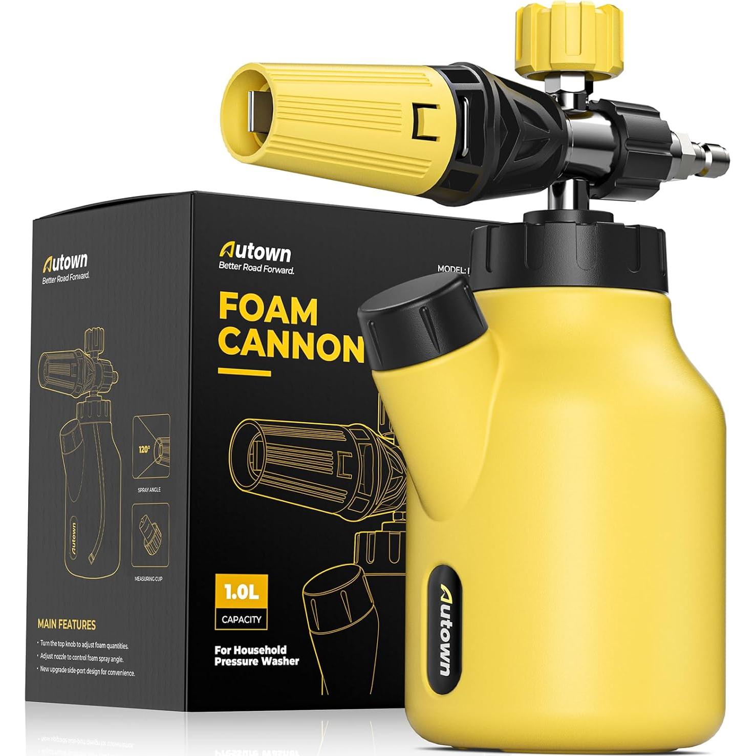 Cannon de Espuma AUTOWN FC-34Y 1L para Lavadora a Presión