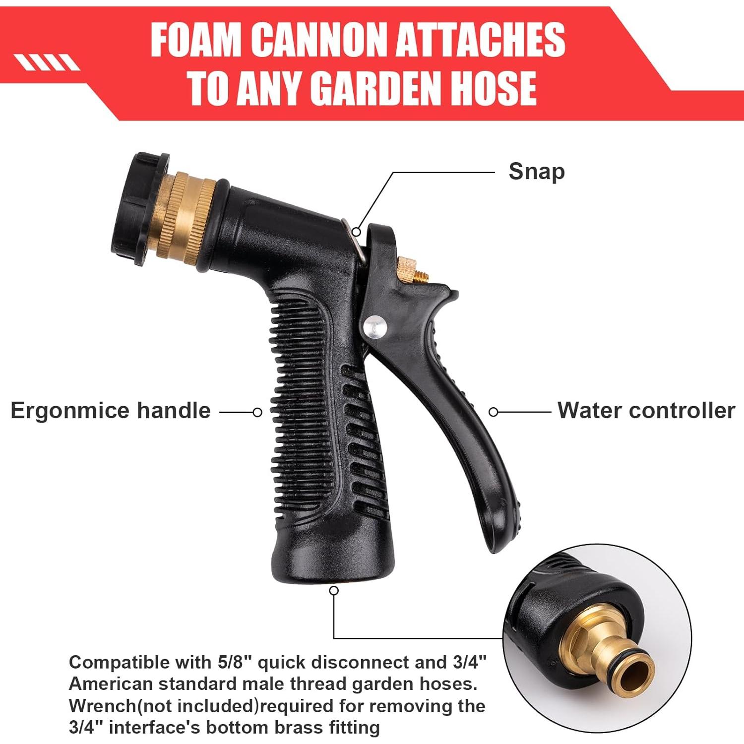 Pistola de Espuma para Lavado de Autos Siapupy 0.62 kg