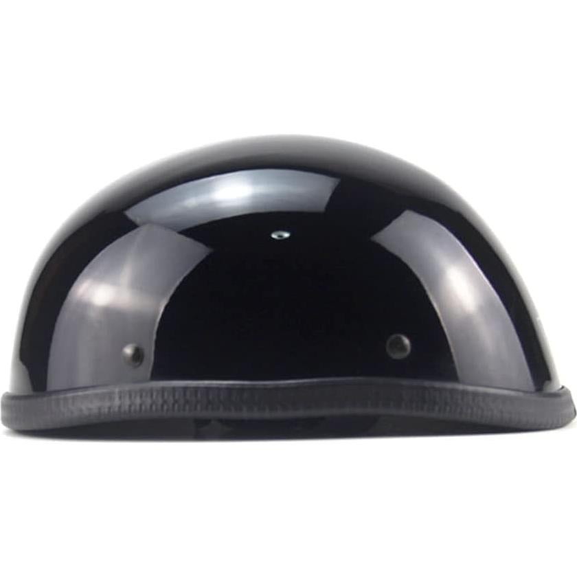 Casco de Motocicleta AZGAMES Alemán Mediano Negro Brillante