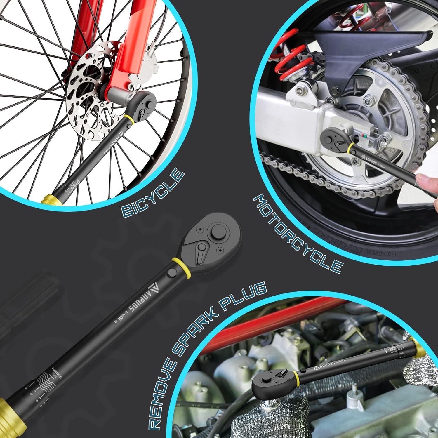 Llave de Torque ANPUDS 5-60 Nm Trinquete Manual