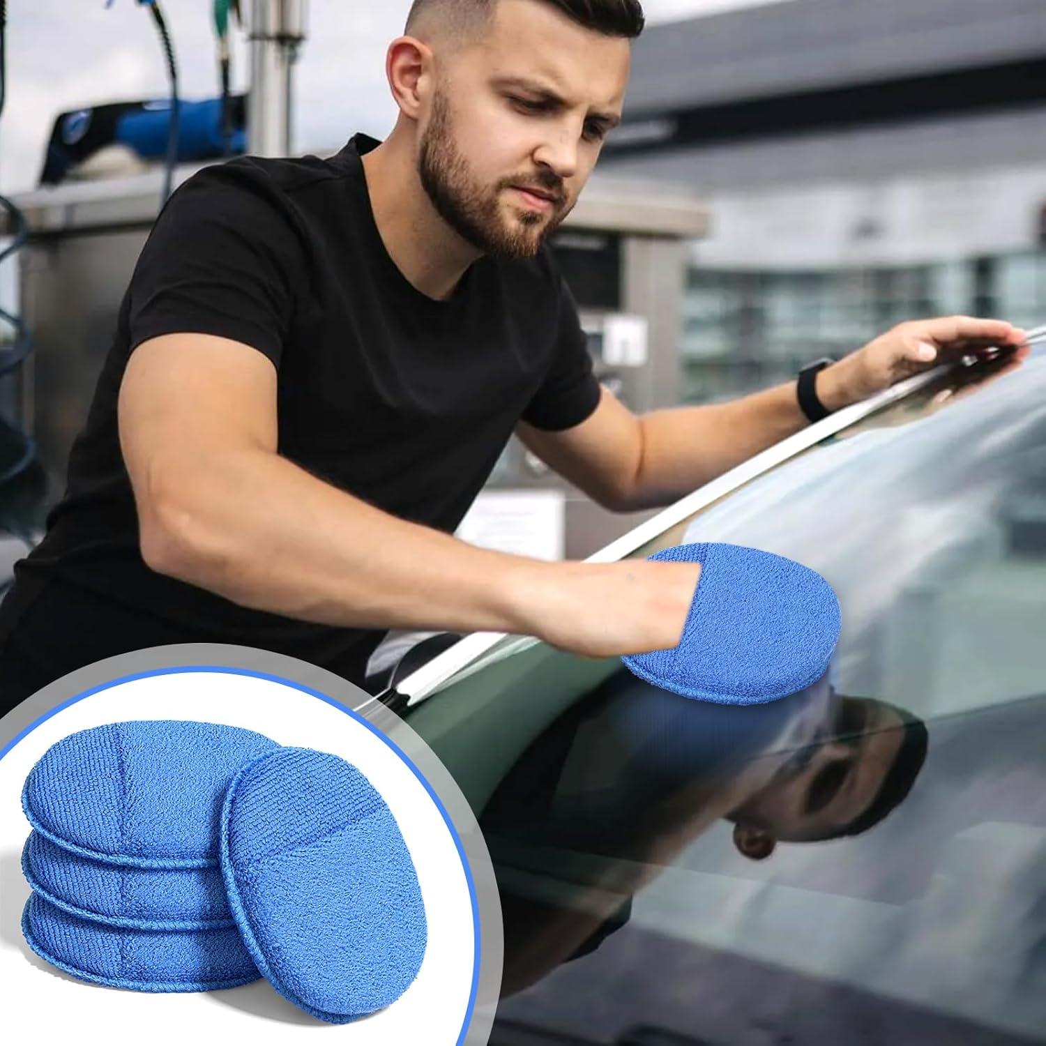 Almohadillas de Cera Microfibra Sorcristy 4 Piezas 12.7cm