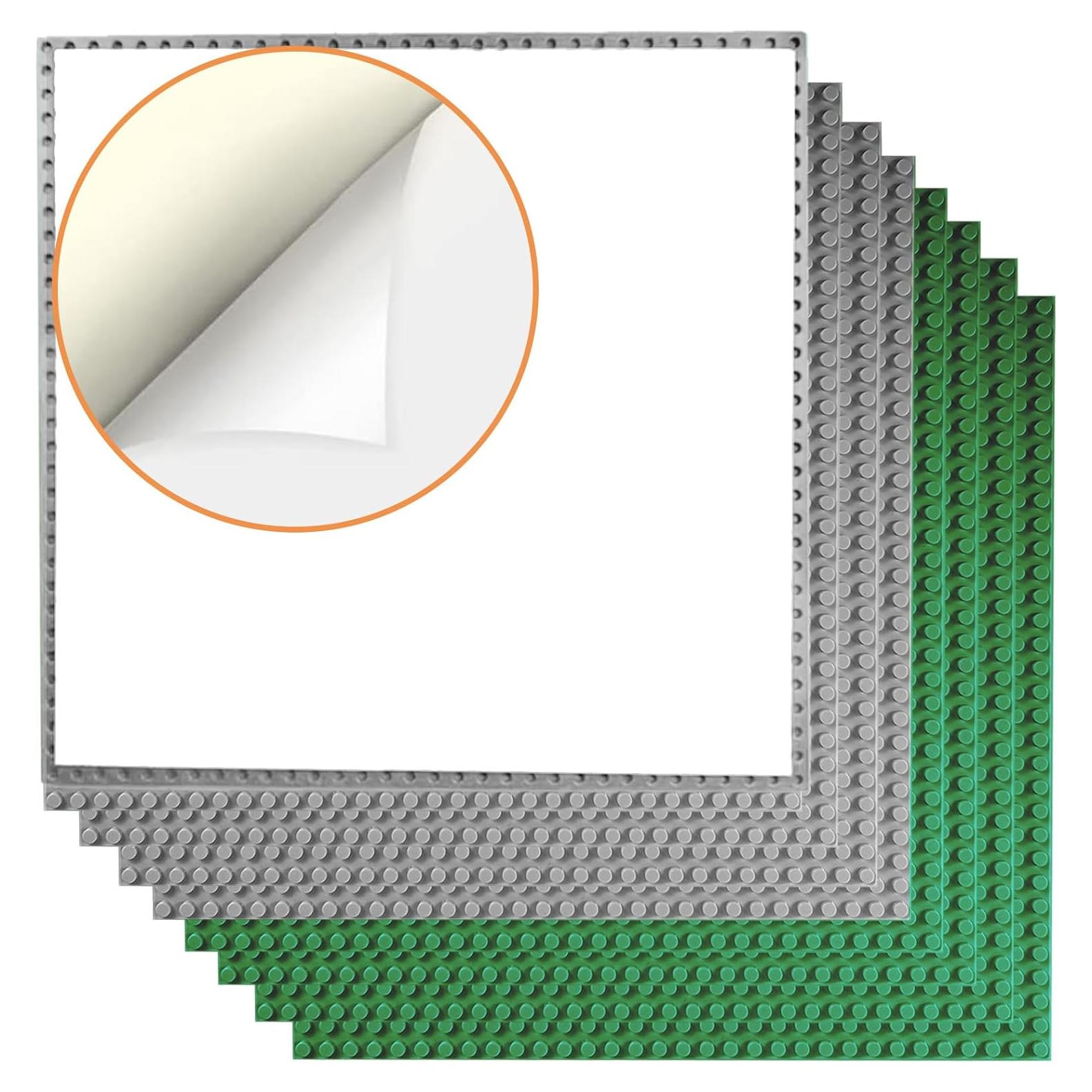 Placas Base Autoadhesivas JNZong 8 Piezas 25x25cm