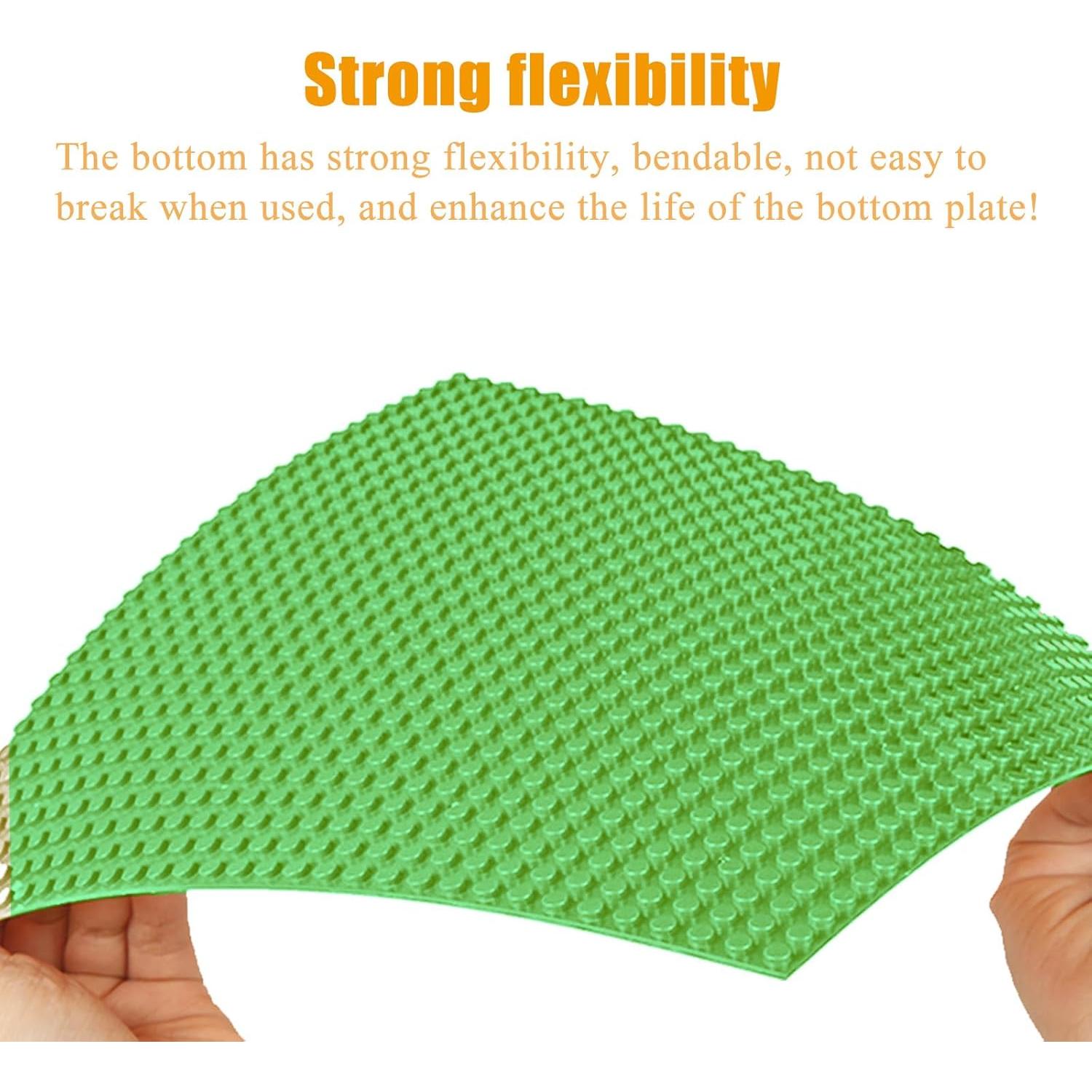 Placas Base Autoadhesivas JNZong 8 Piezas 25x25cm