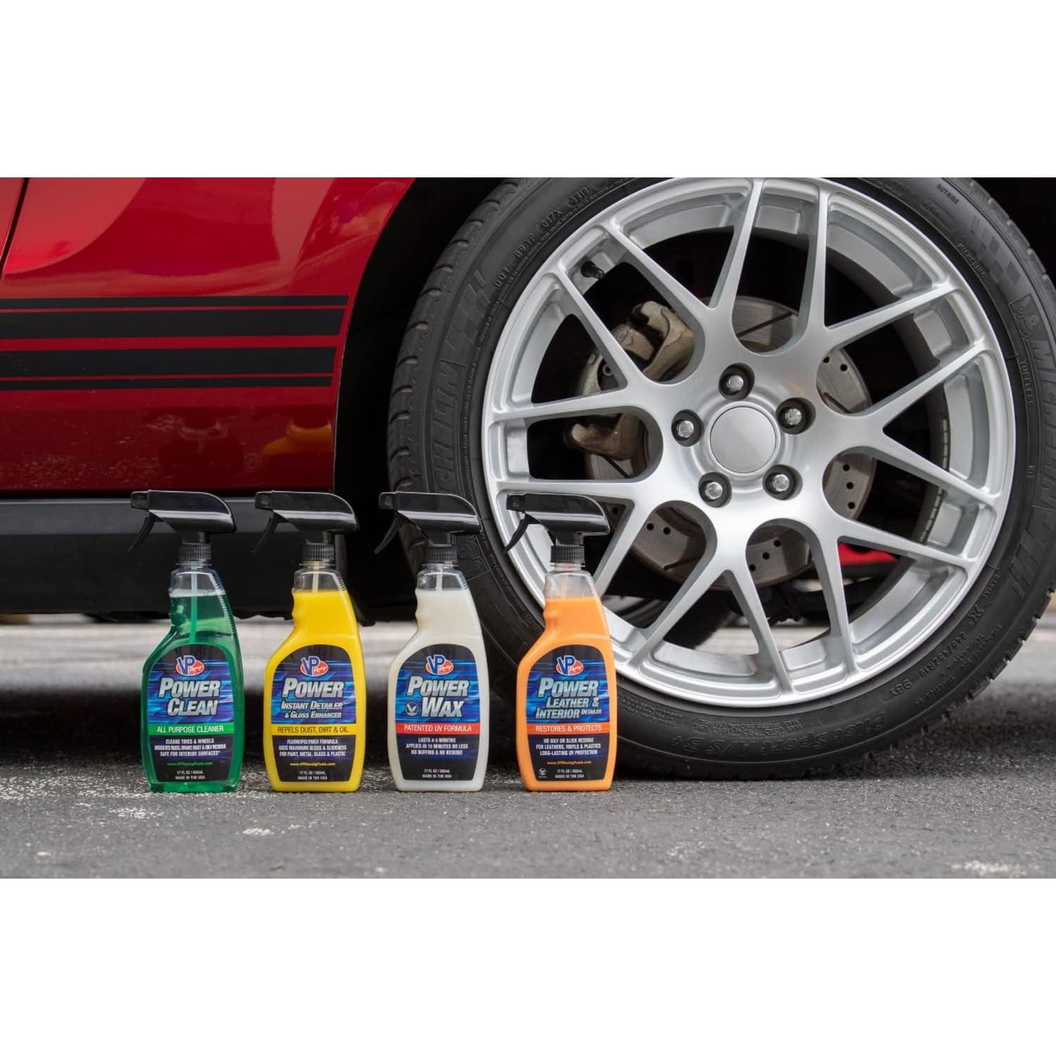 Kit de limpieza de automóviles VP Racing Fuels 4 piezas