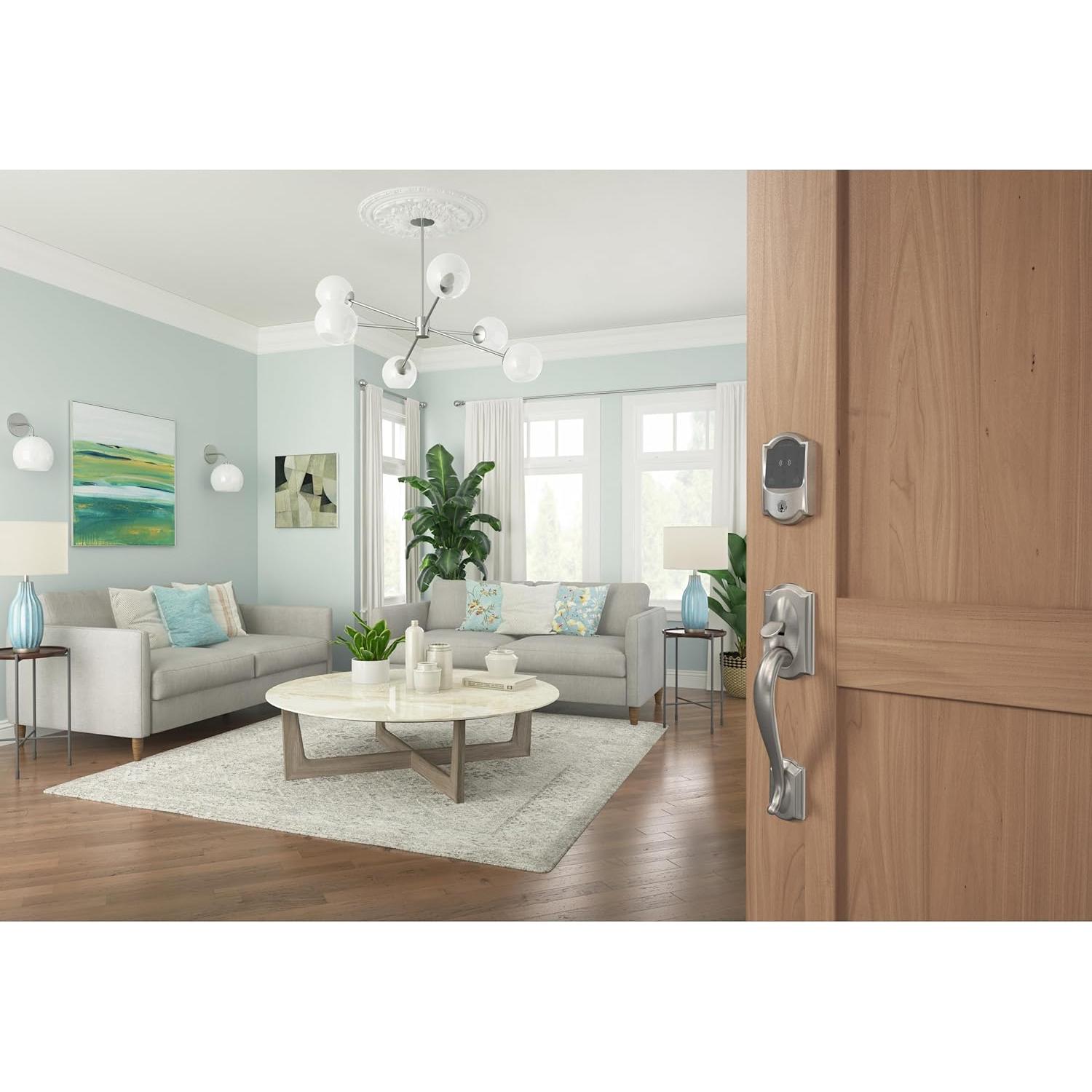 Cerradura Inteligente Schlage Encode Plus WiFi Niquel Satinado