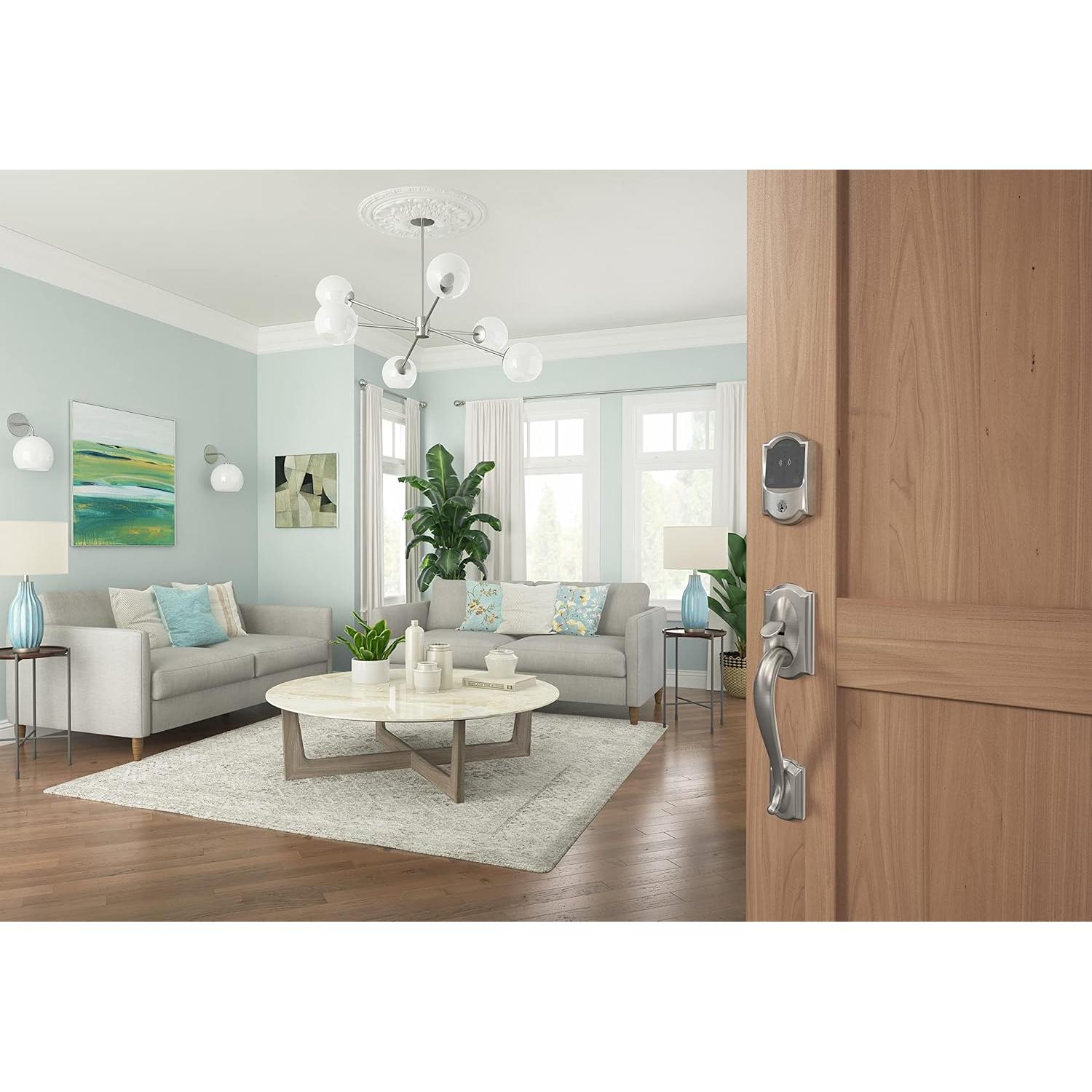 Cerradura Inteligente Schlage Encode Plus WiFi Niquel Satinado