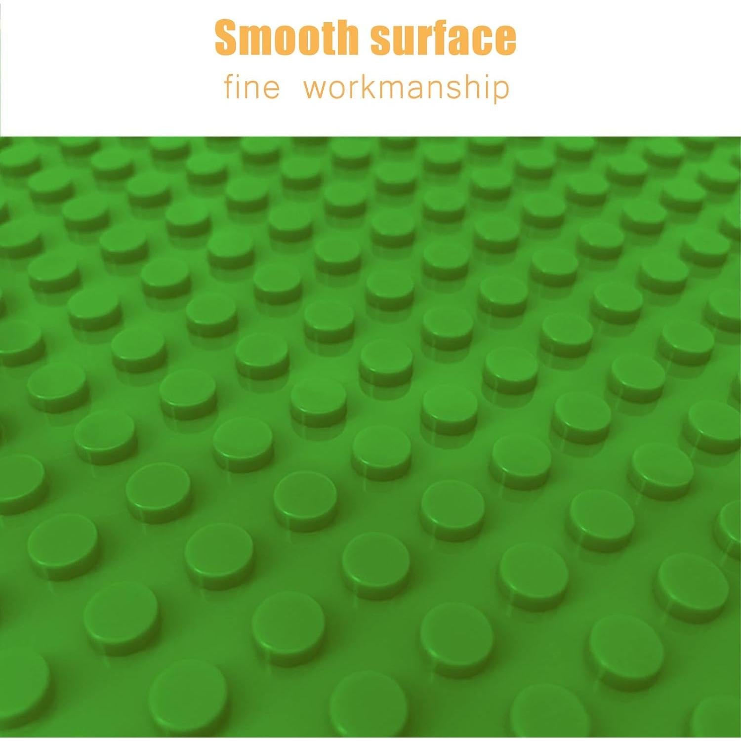 Paquete de 8 Placas Base JNZong 25x25cm Verde y Azul