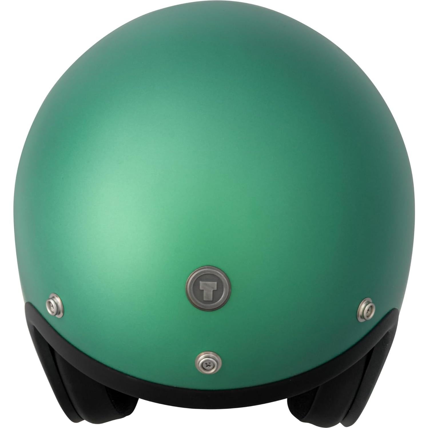 Casco TORC T50 Del Mar Abierto 3/4 Motocicleta Teal