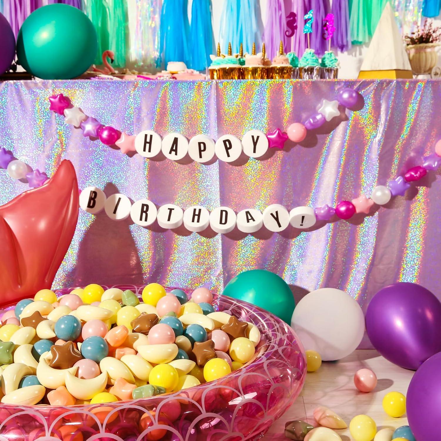 Bolas de Piscina GOGOSO 100pcs Estrellas y Lunas