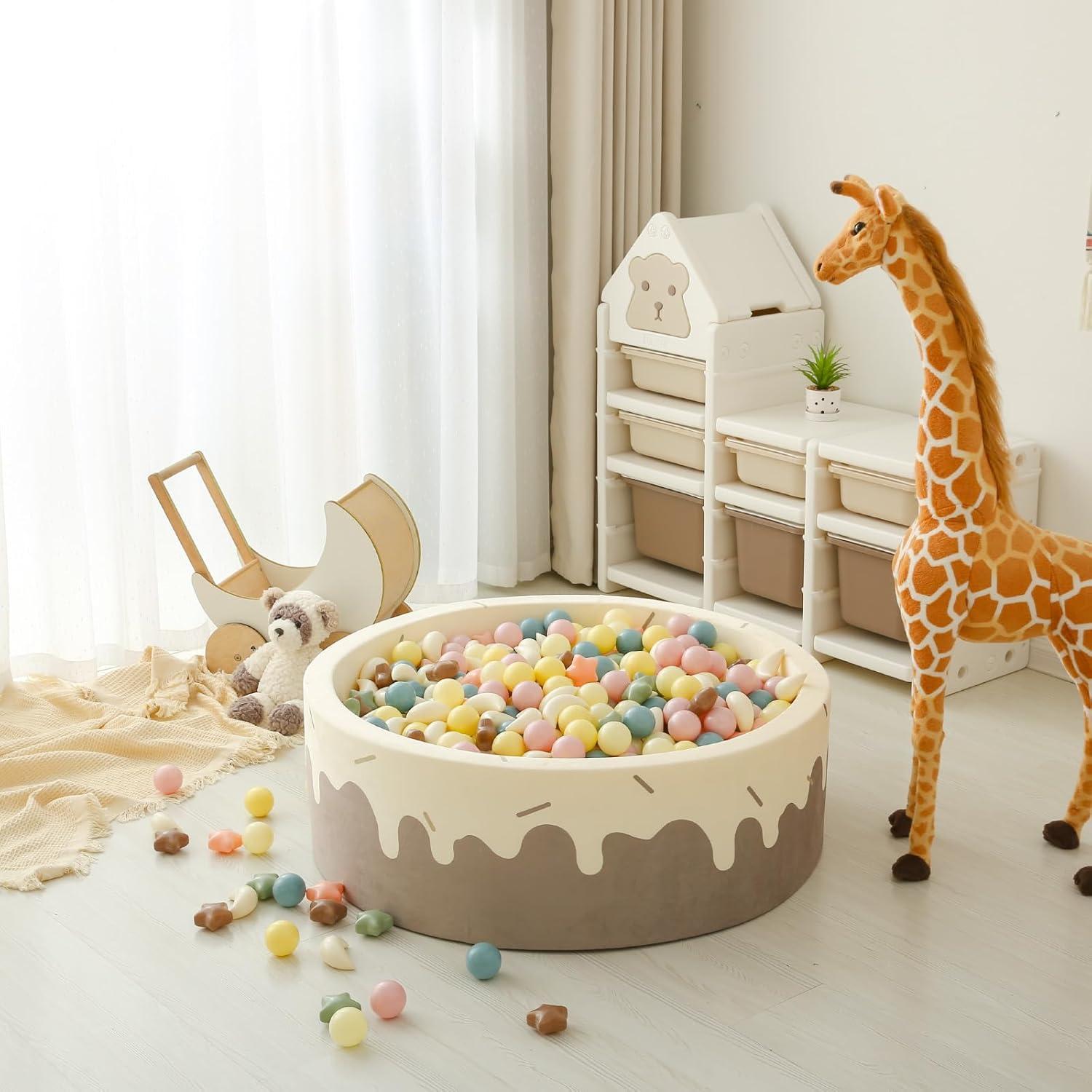 Bolas de Piscina GOGOSO 100pcs Estrellas y Lunas