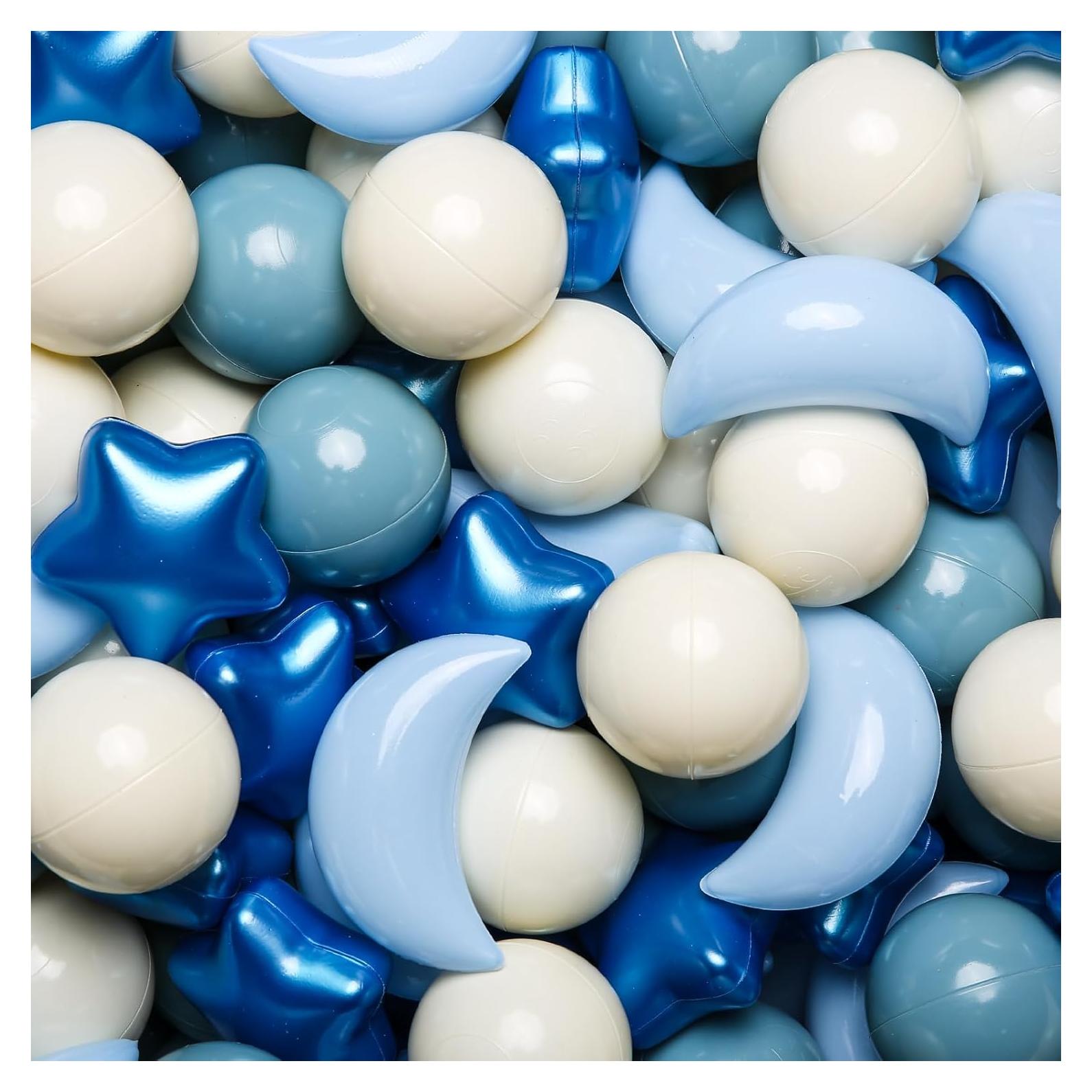 Bolas de Piscina GOGOSO 100PCS Estrellas y Lunas