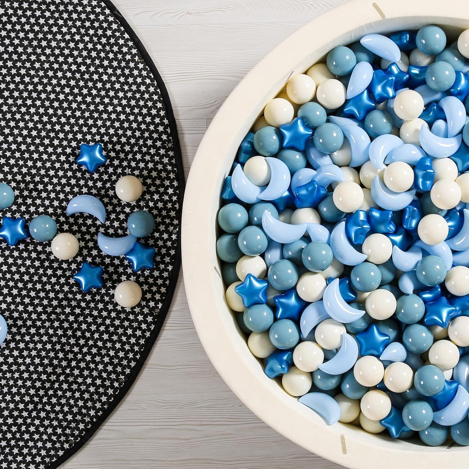 Bolas de Piscina GOGOSO 100PCS Estrellas y Lunas