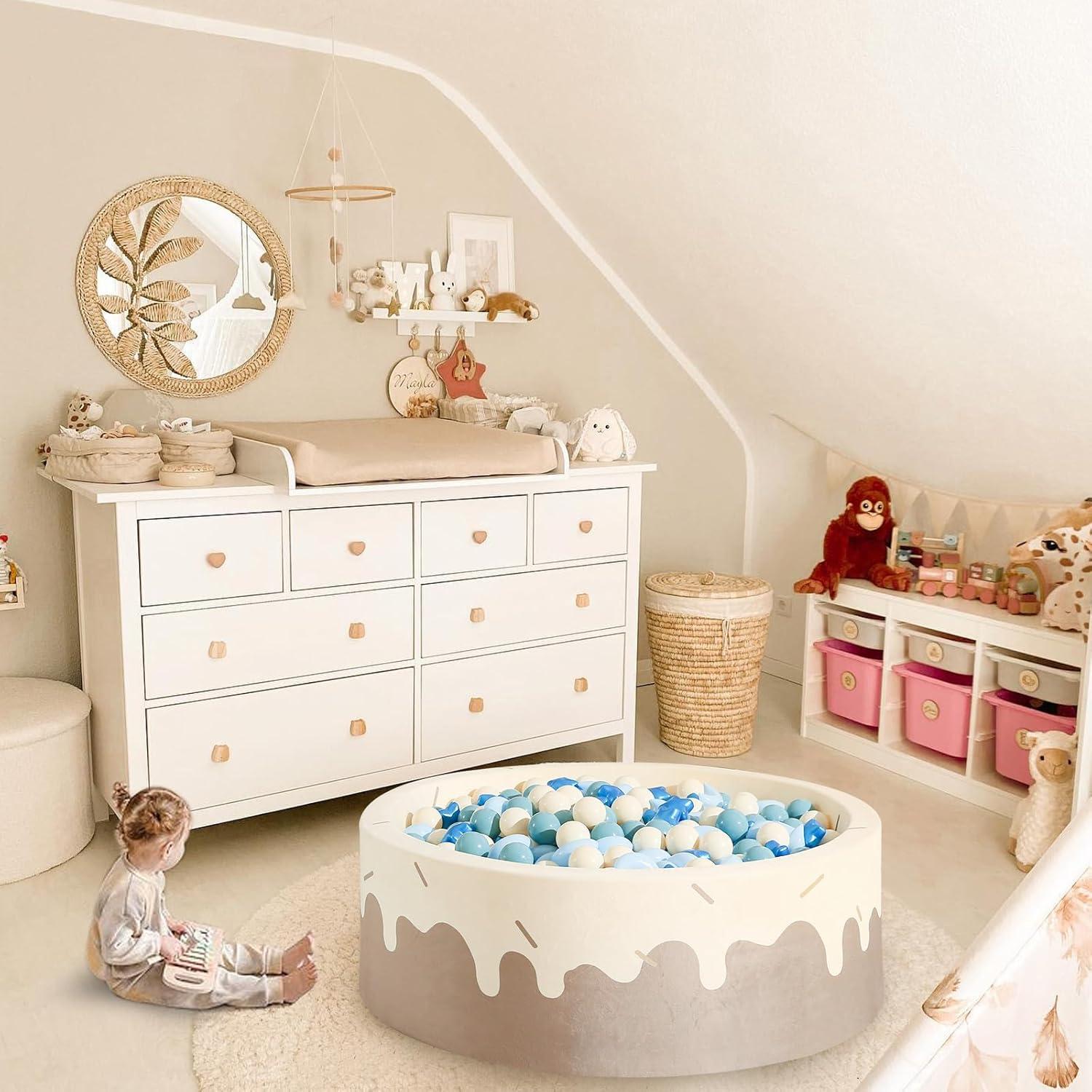 Bolas de Piscina GOGOSO 100PCS Estrellas y Lunas