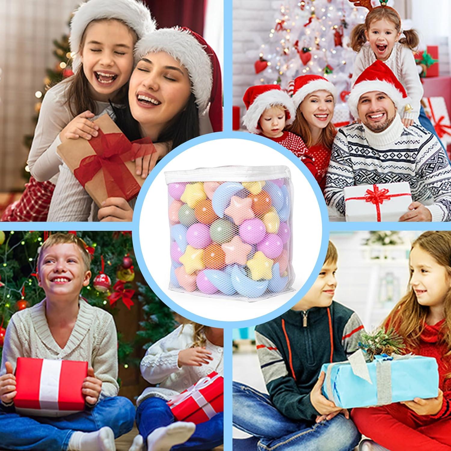 Bolas de Piscina GOGOSO 100pcs Estrellas y Lunas