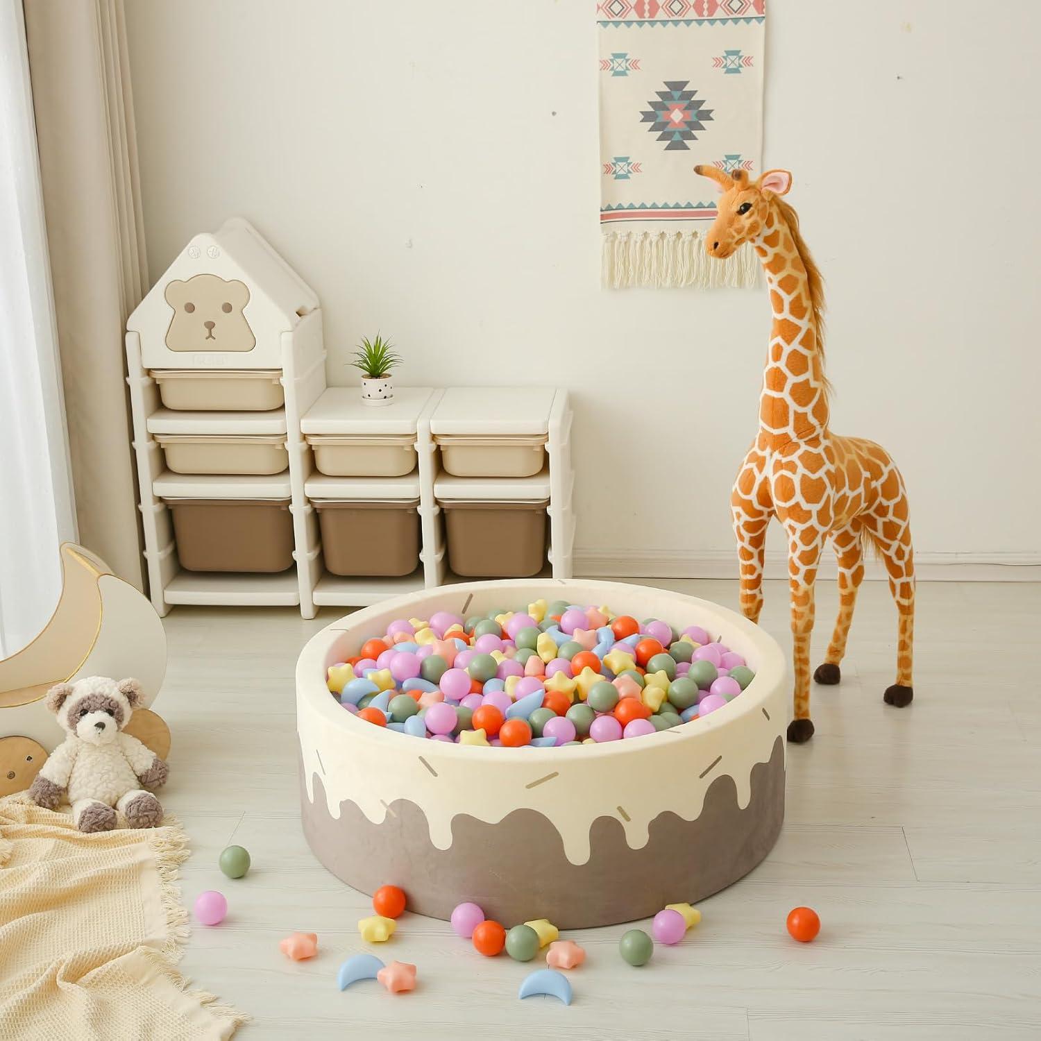 Bolas de Piscina GOGOSO 100pcs Estrellas y Lunas