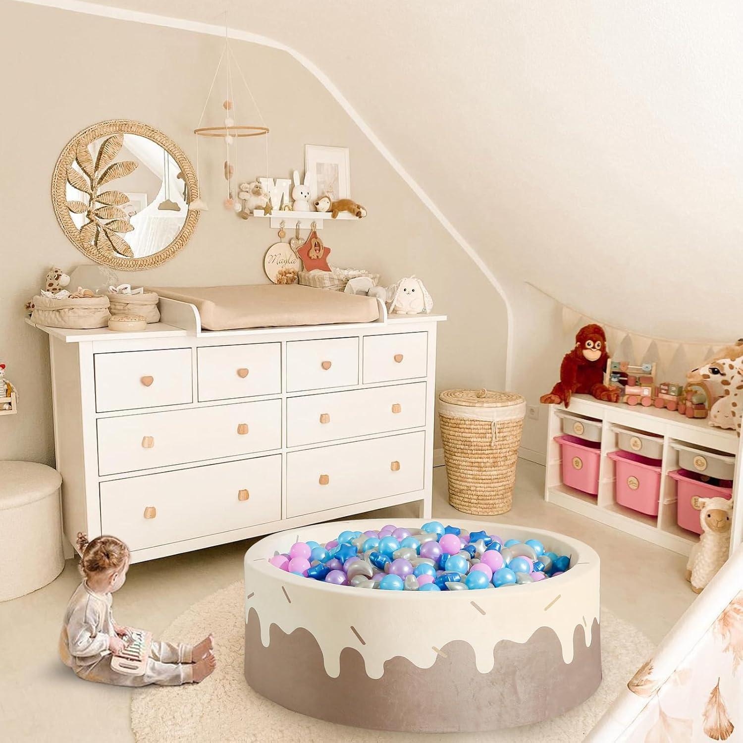 Bolas de Piscina GOGOSO 100PCS Estrellas y Lunas