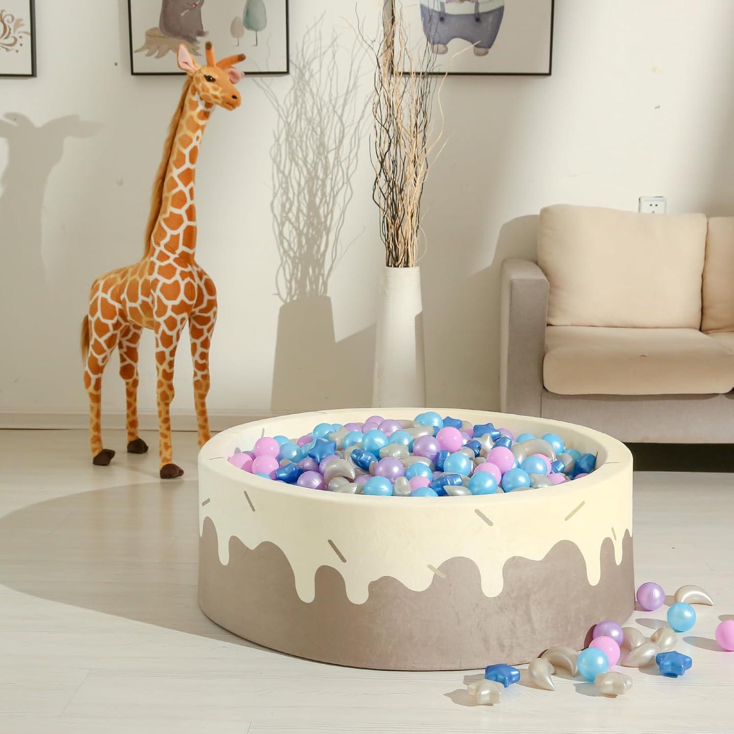 Bolas de Piscina GOGOSO 100PCS Estrellas y Lunas