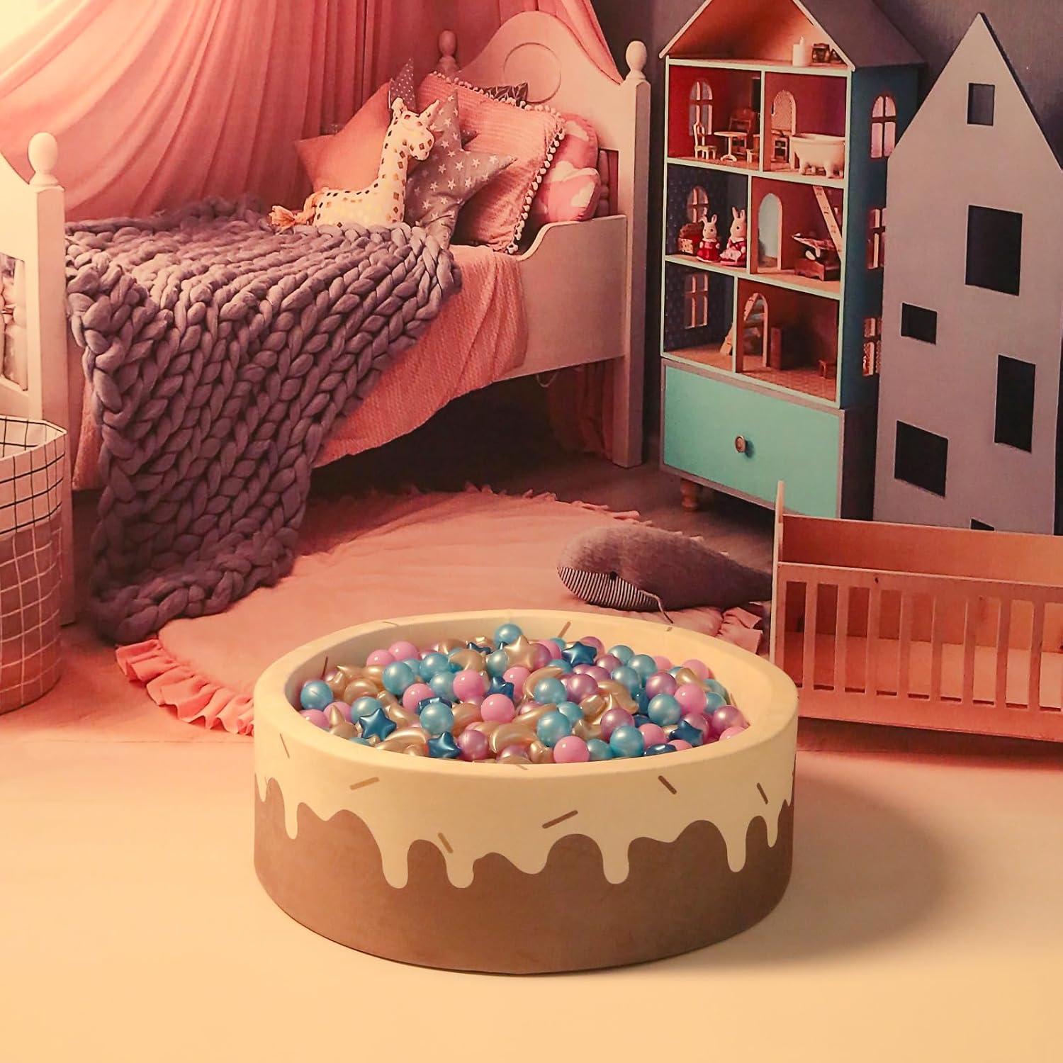 Bolas de Piscina GOGOSO 100PCS Estrellas y Lunas