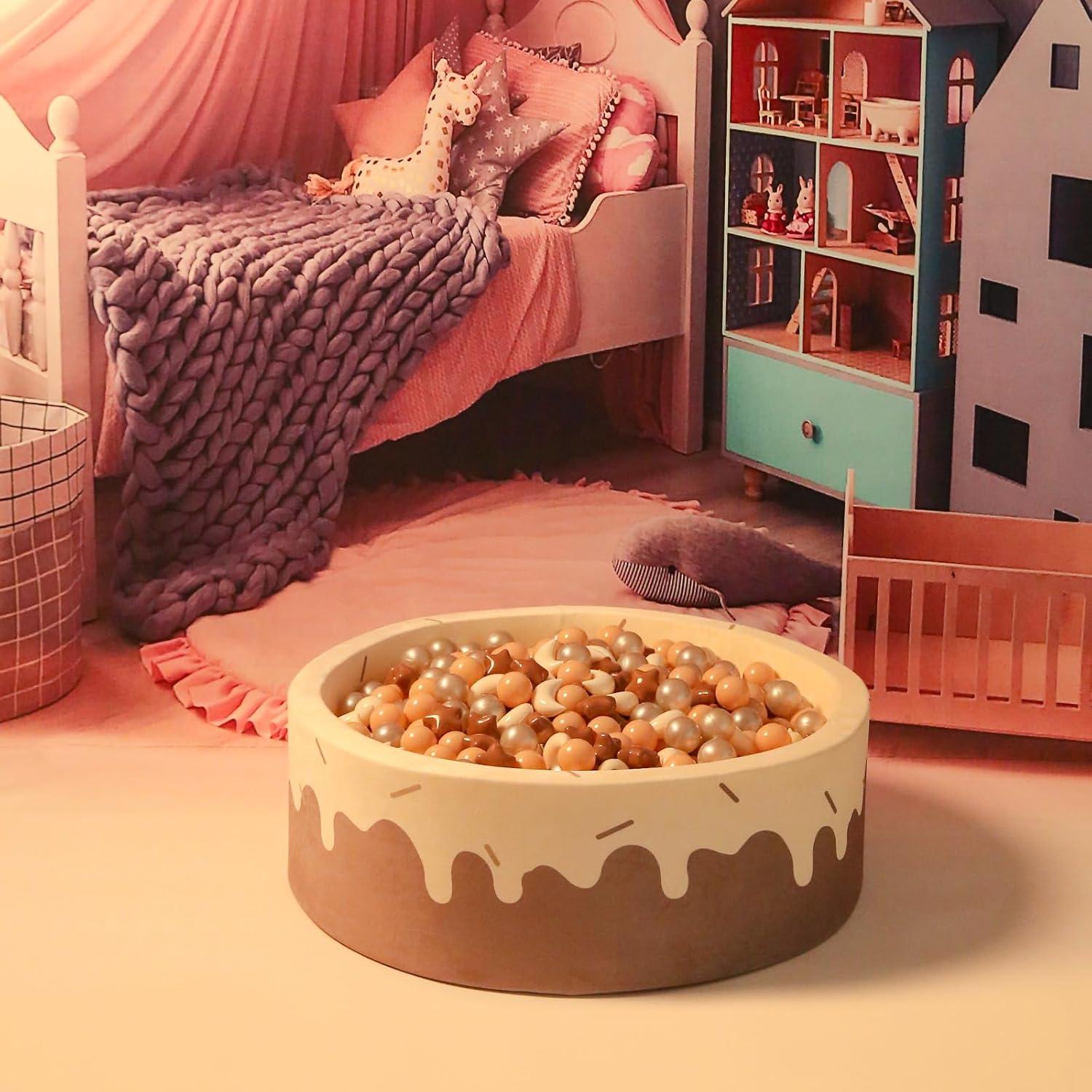 Bolas de Piscina GOGOSO 100PCS Estrellas y Lunas Coloridas