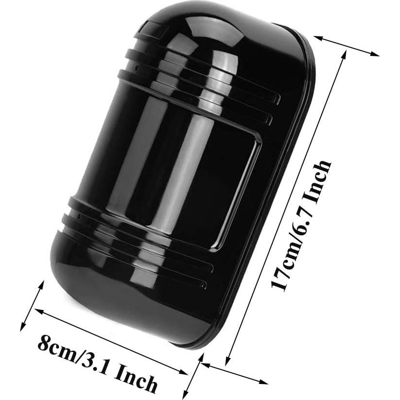 Sensor de Alarma Láser Dual Dahszhi 300m Interior 60m Exterior