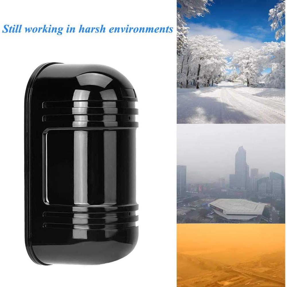 Sensor de Alarma Láser Dual Dahszhi 300m Interior 60m Exterior