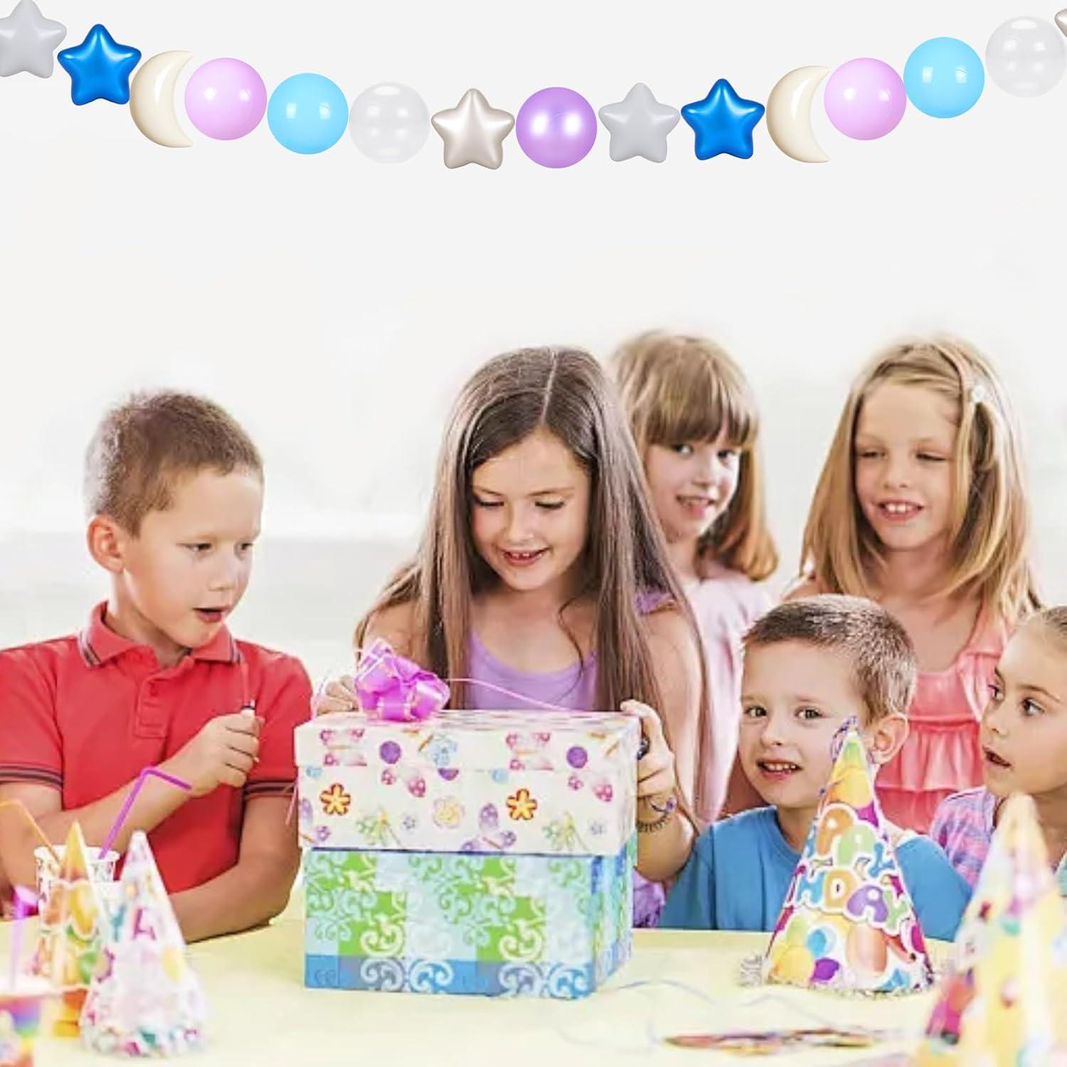 Bolas de Piscina GOGOSO 100pcs Estrellas y Lunas