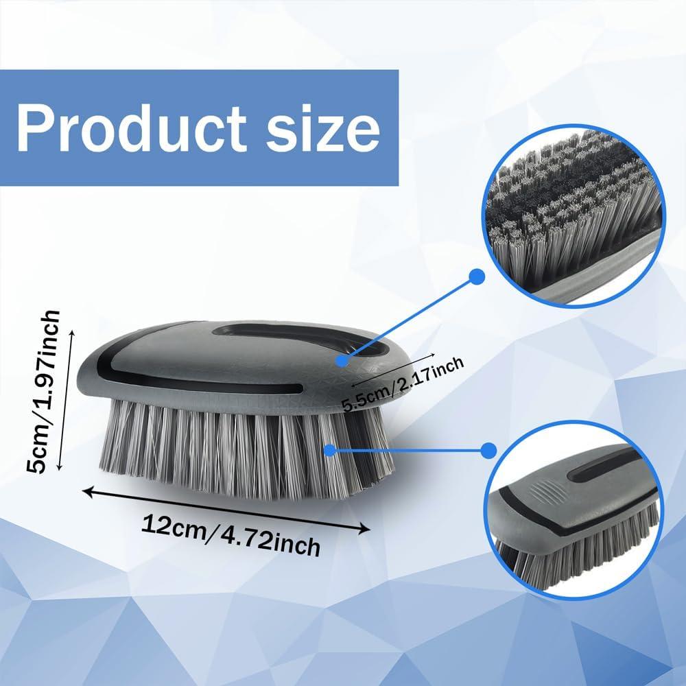 2 Cepillos de Limpieza RGOAANC para Alfombras y Tapicería