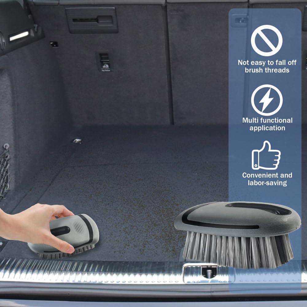 2 Cepillos de Limpieza RGOAANC para Alfombras y Tapicería