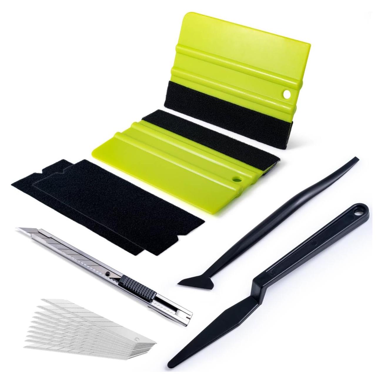 Kit de Tintado de Ventanas FOSHIO FS192 con Raspadores y Cuchillo