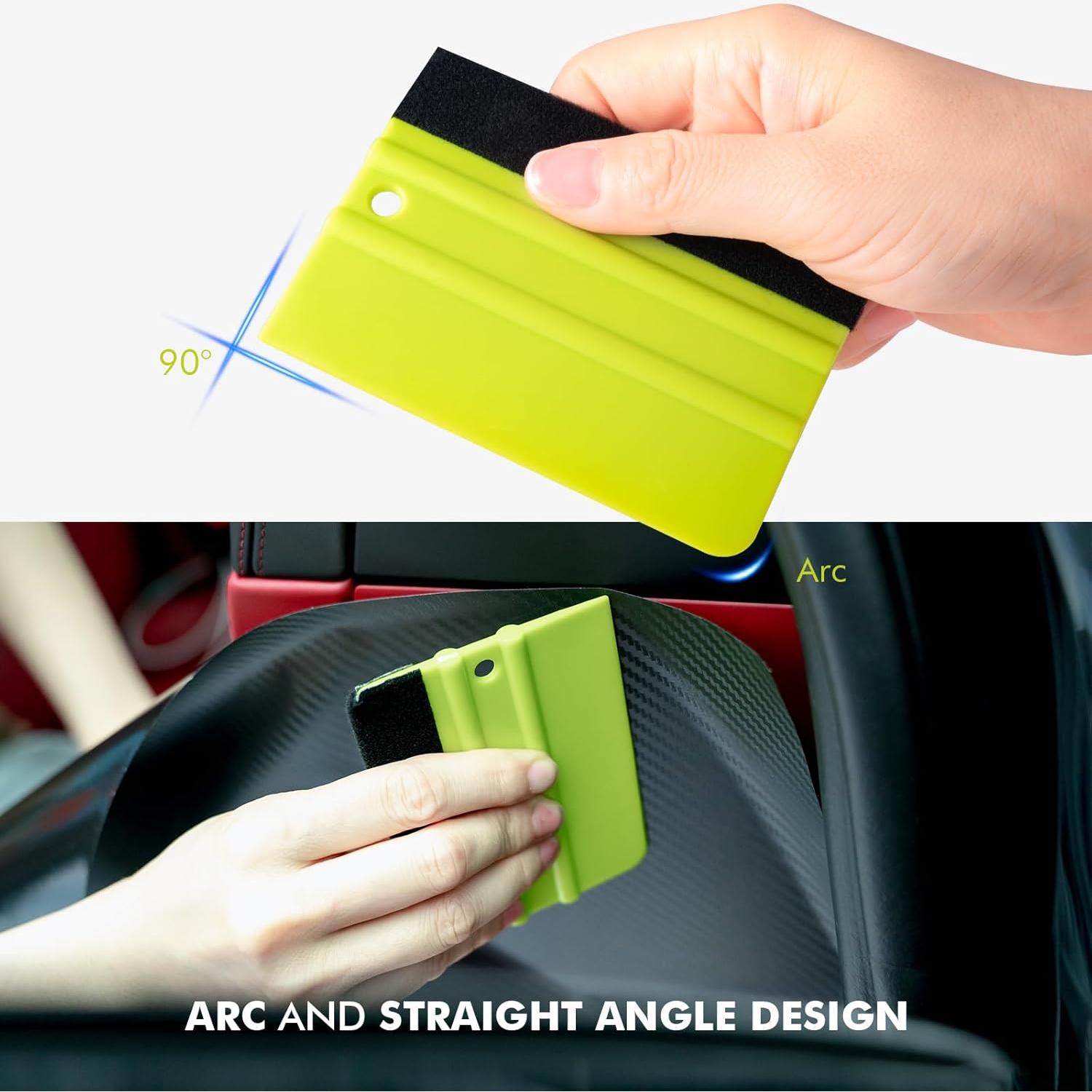 Kit de Tintado de Ventanas FOSHIO FS192 con Raspadores y Cuchillo