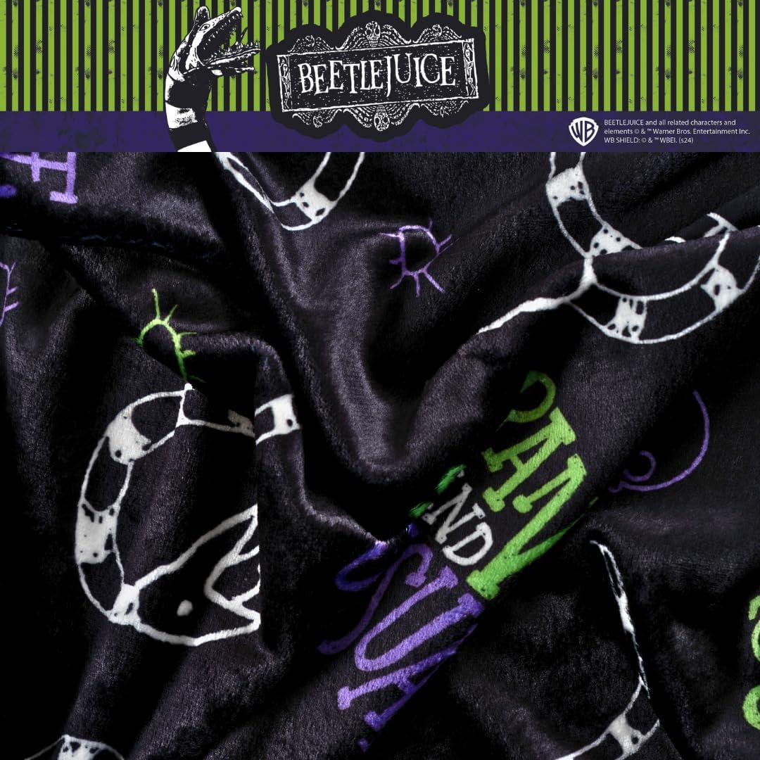 Manta de Peluche Franco Beetlejuice 116x152 cm Suave