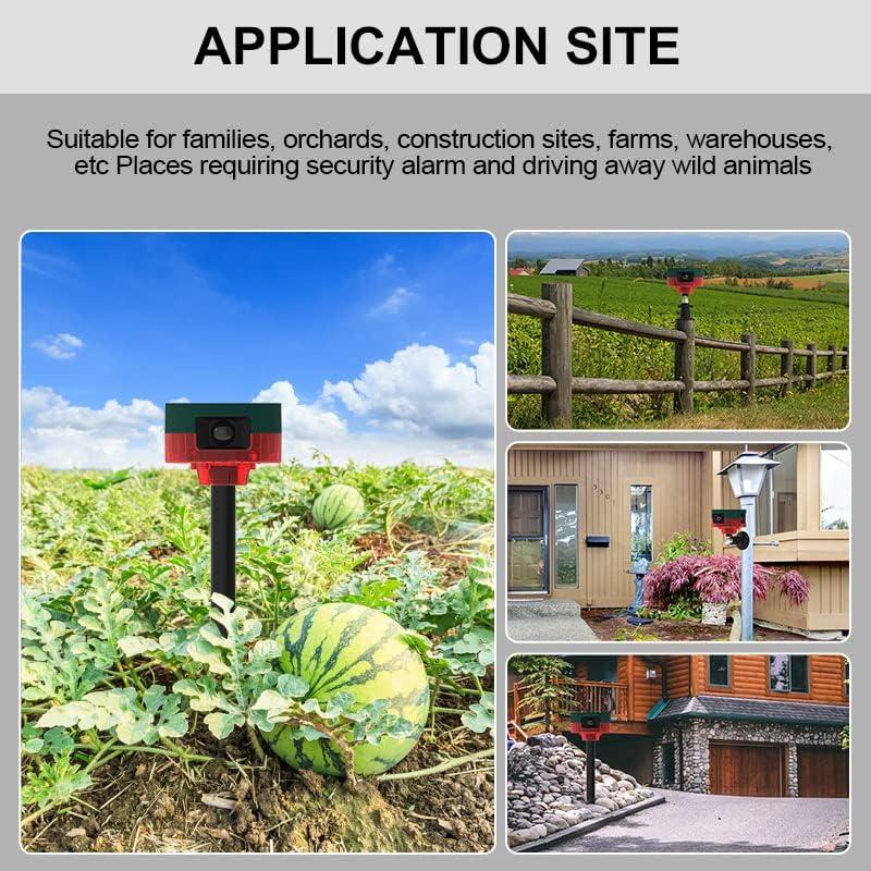 Alarma Solar SENKEFEI con Sensor de Movimiento 360° 129dB