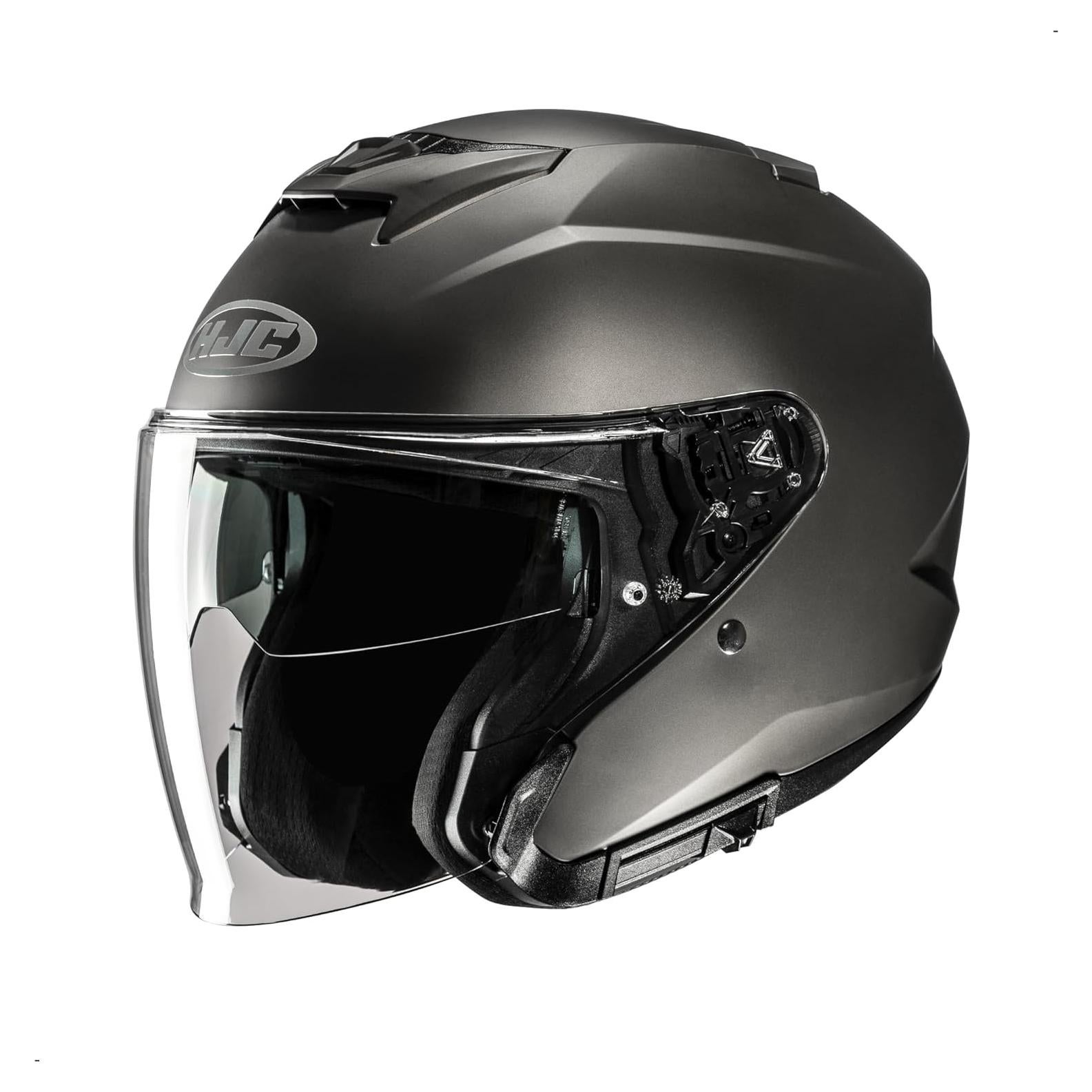 Casco Abierto HJC i31 Titanio Semi Plano X-Large