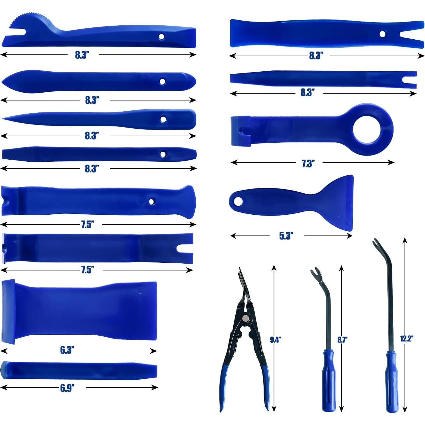 Juego de herramientas de extracción de molduras Socpuro SHSHU PRO 70 piezas