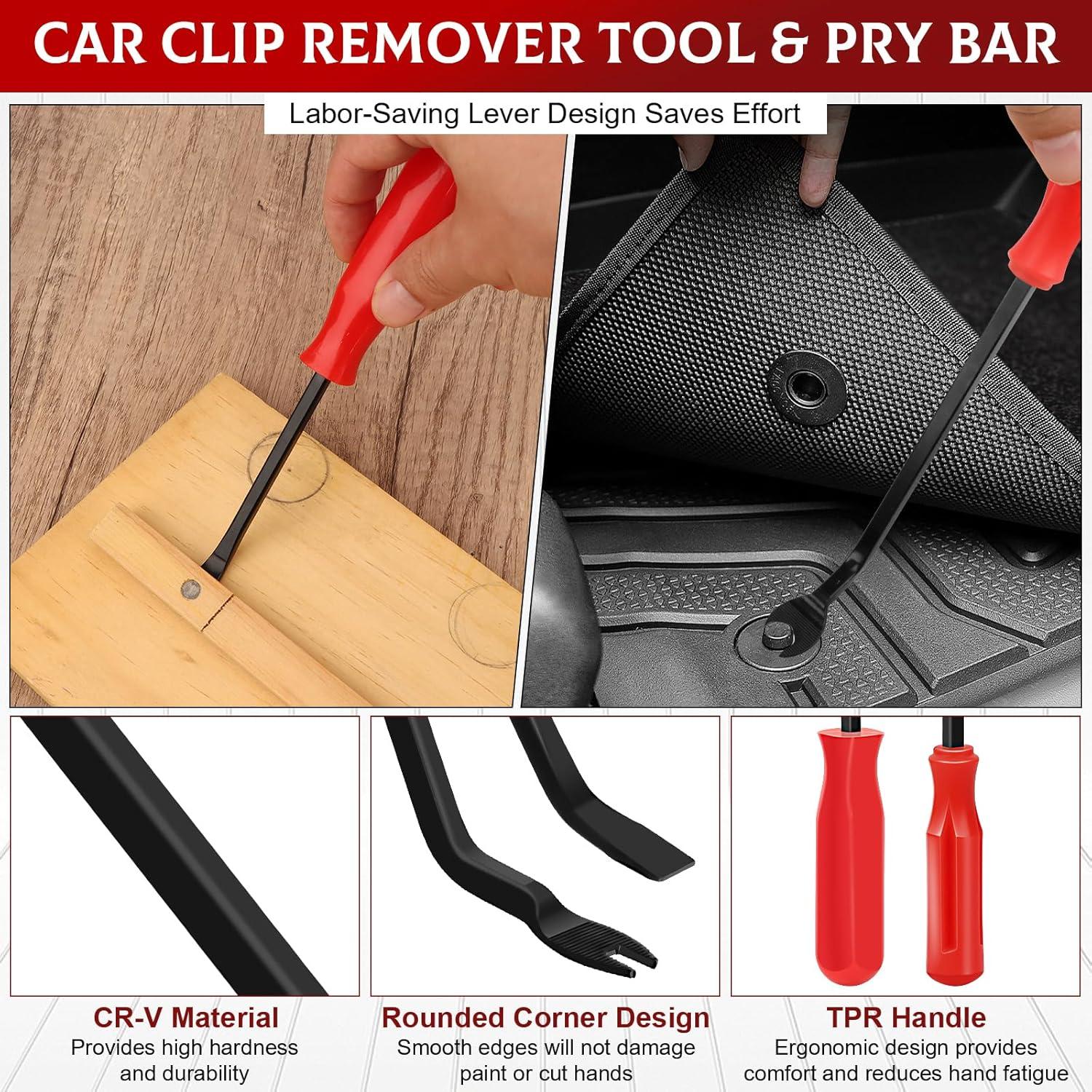 Juego de 6 Herramientas para Quitar Molduras HIMOMO - Acero