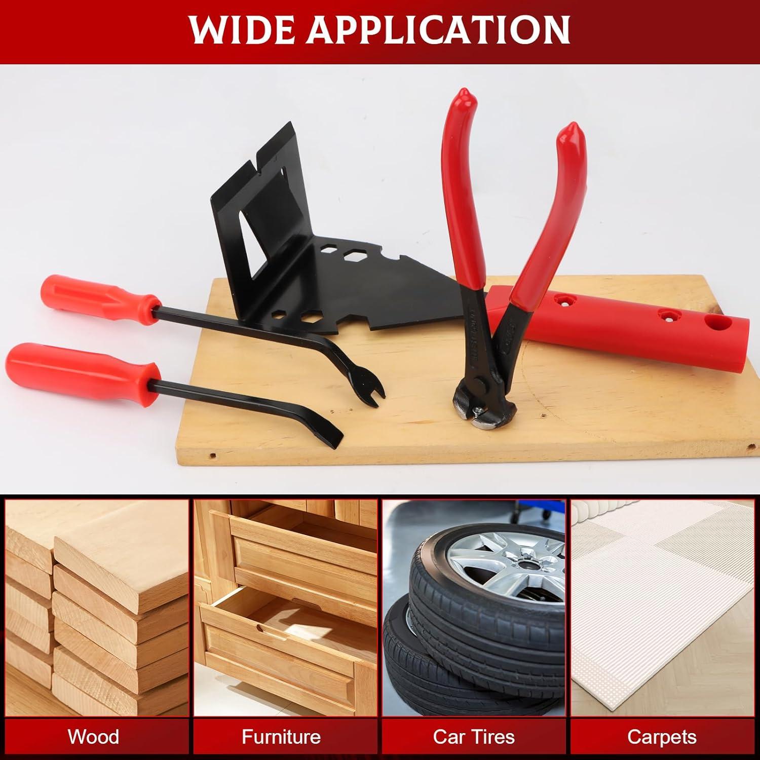 Juego de 6 Herramientas para Quitar Molduras HIMOMO - Acero